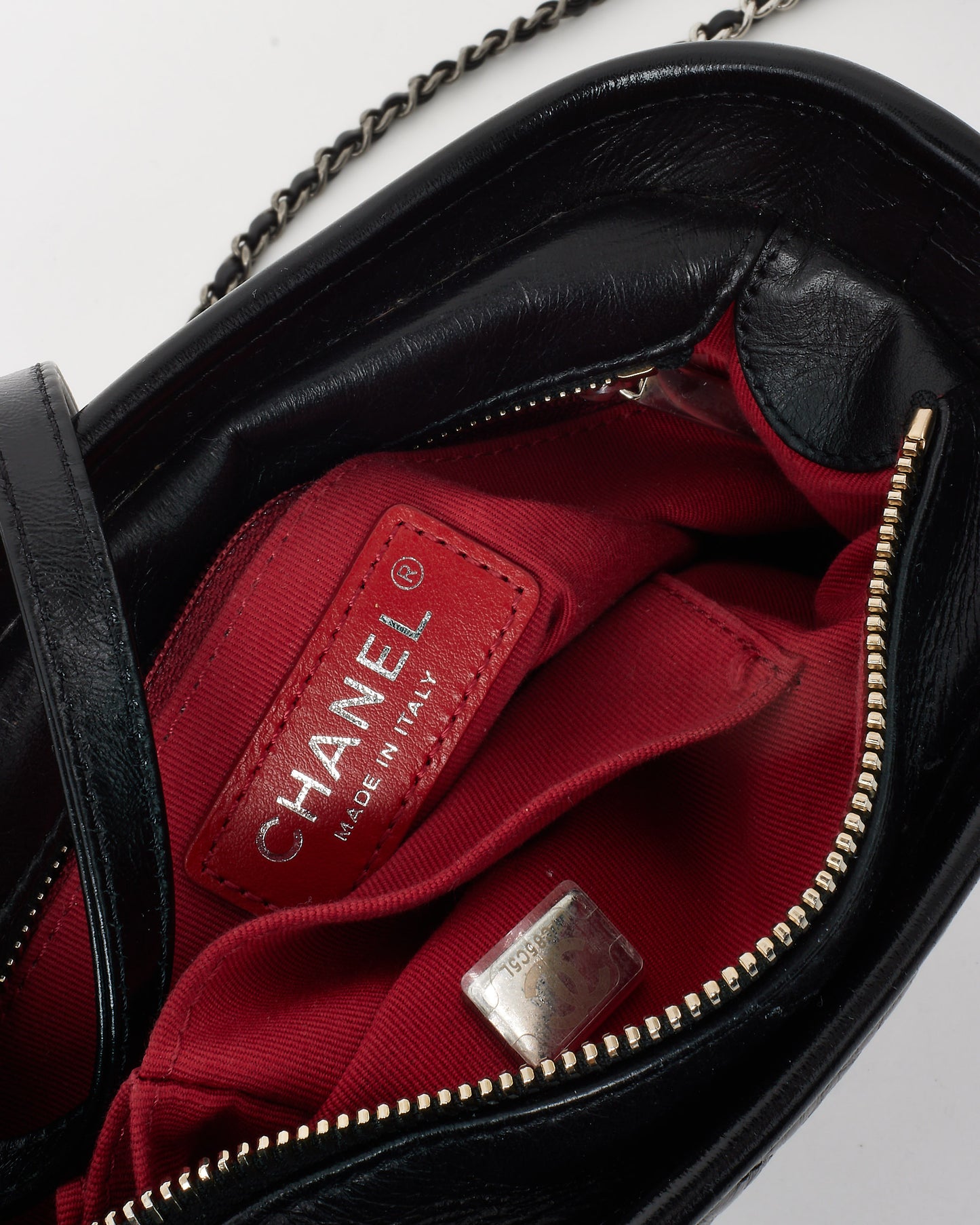 Chanel Black Quilted Leather Small Gabrielle Hobo Crossbody Bag