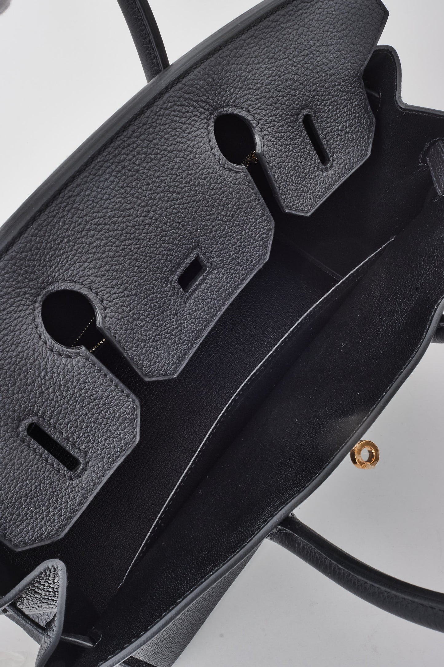 Hermès Black Togo Leather Birkin 30 GHW