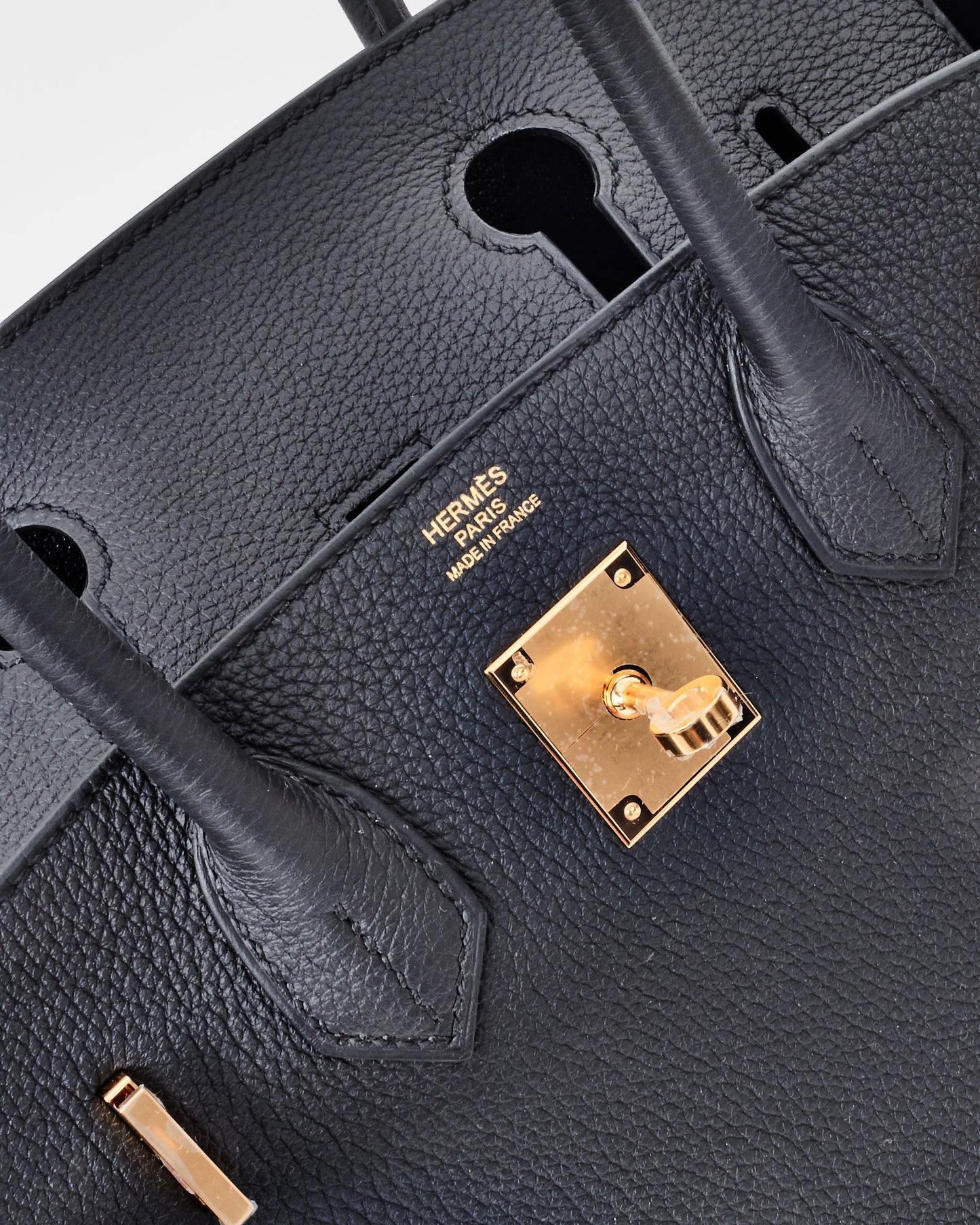 Hermès Black Togo Leather Birkin 30 GHW