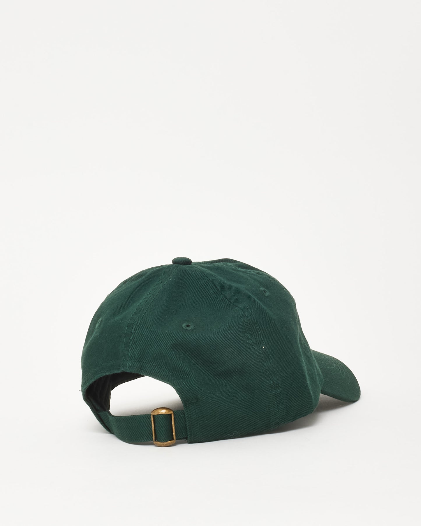 Retyche Green & White Cursive Logo Baseball Cap - O/S