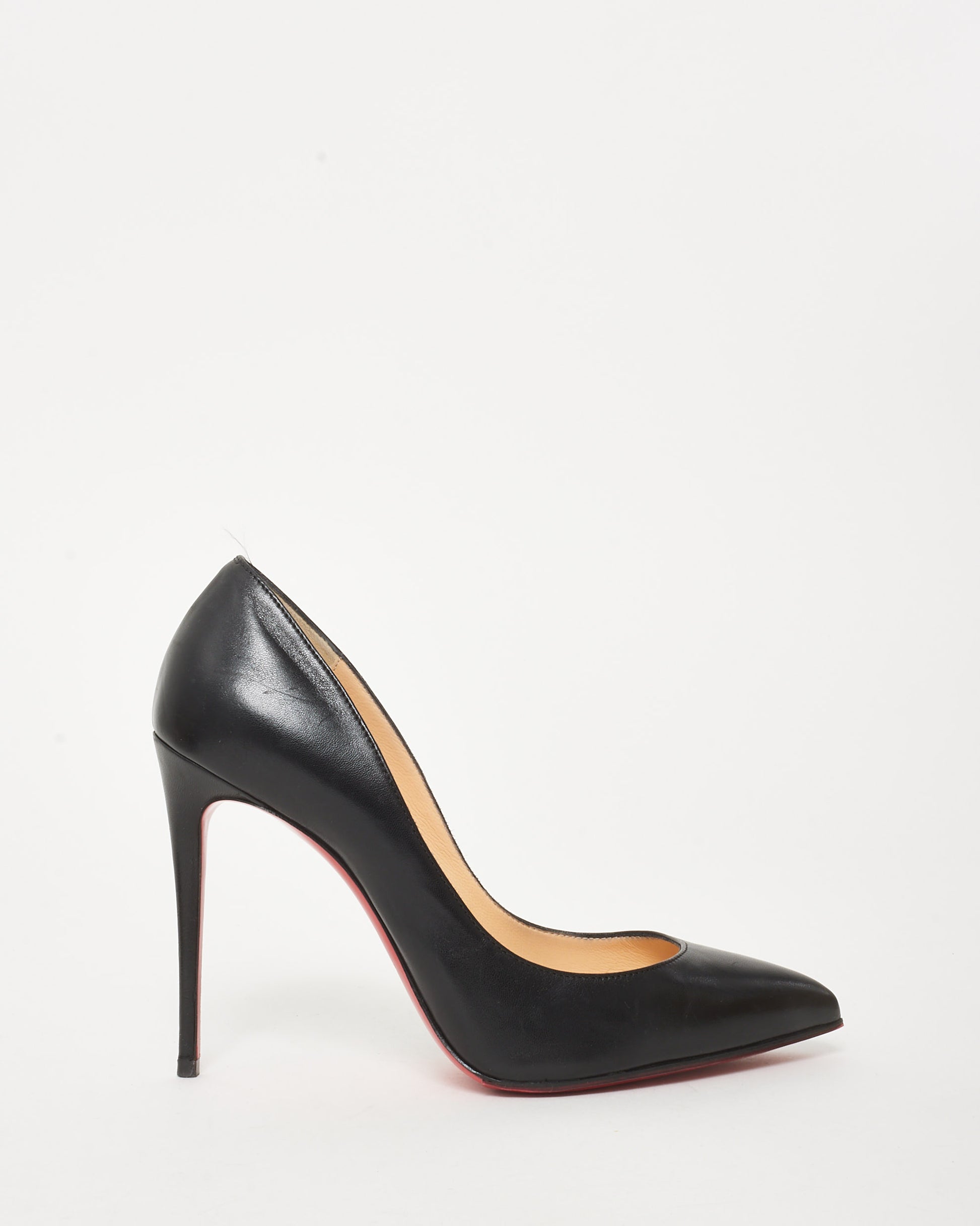 Buy Christian Louboutin Black Nappa Leather So Kate 100mm Pumps