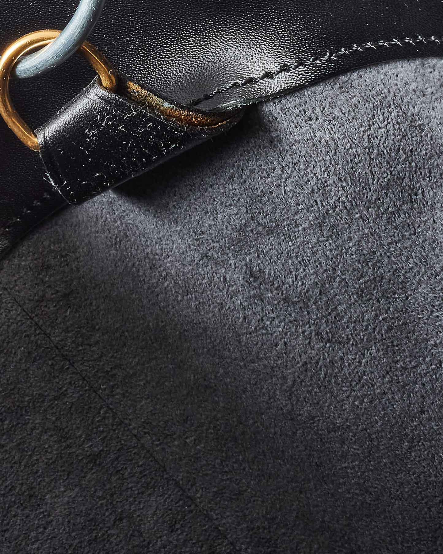 Louis Vuitton Black Epi Leather Noctambule Bucket Top Handle Bag