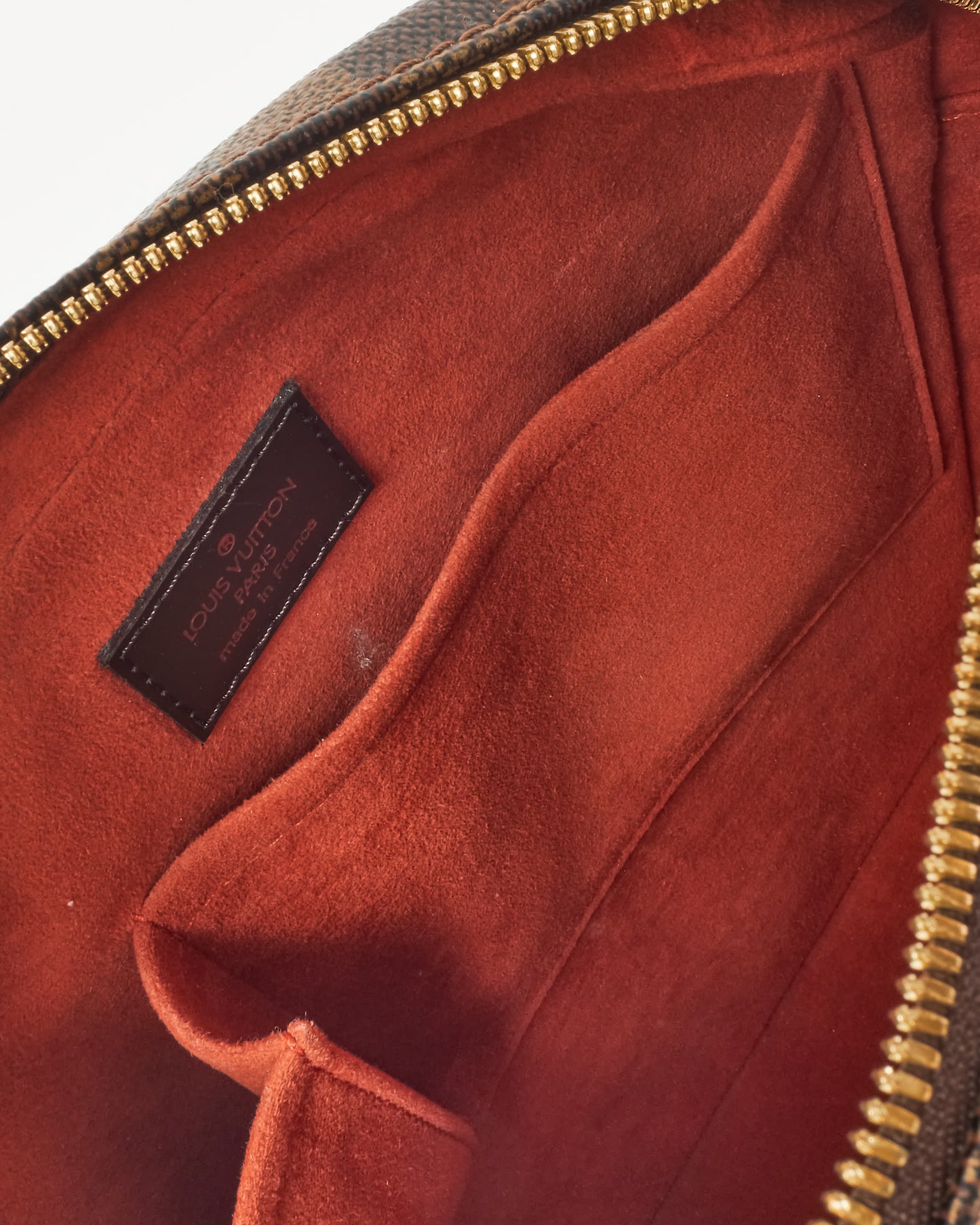 Louis Vuitton Damier Ebene Coated Canvas Ipanema GM Shoulder Bag