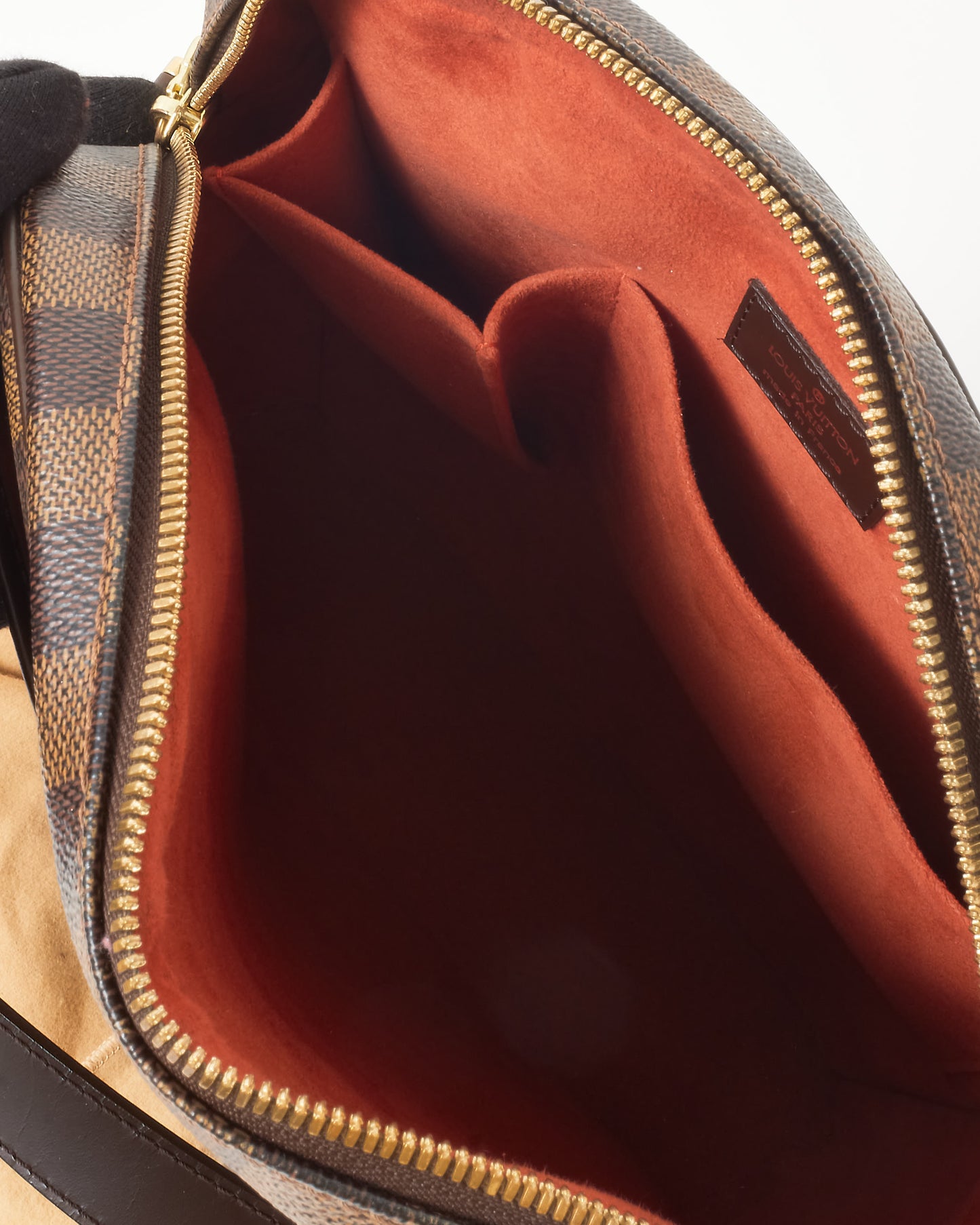 Louis Vuitton Damier Ebene Coated Canvas Ipanema GM Shoulder Bag