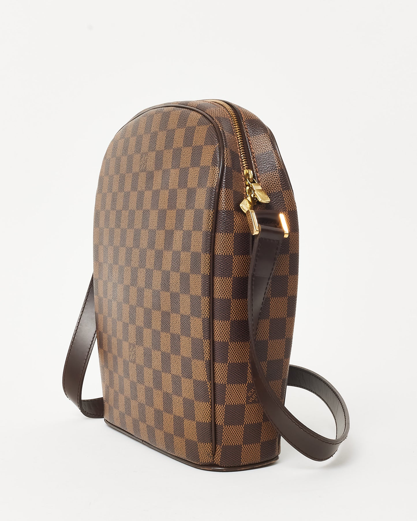 Louis Vuitton Damier Ebene Coated Canvas Ipanema GM Shoulder Bag