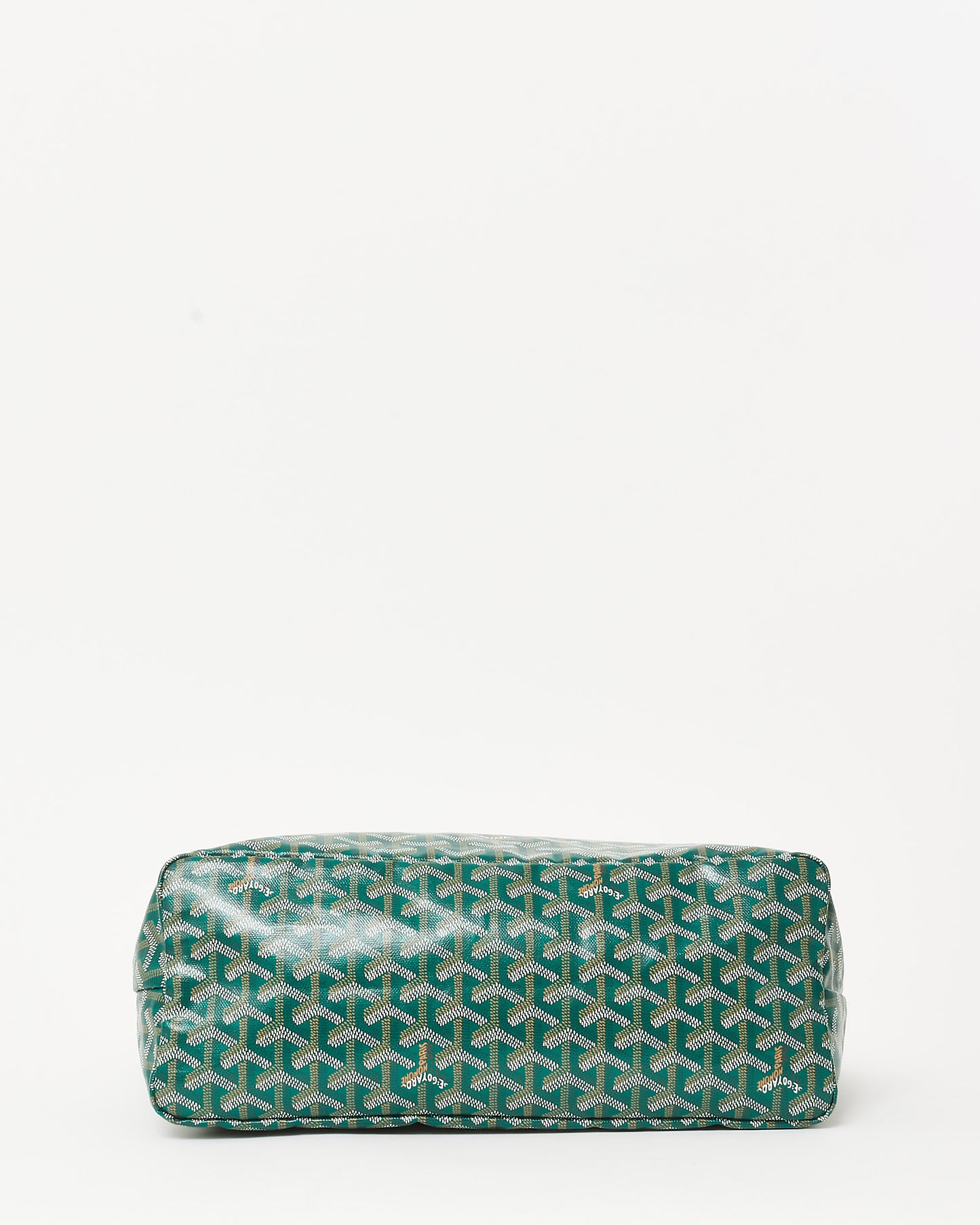 Goyard Green Goyardine Coated Canvas Boheme Hobo Bag