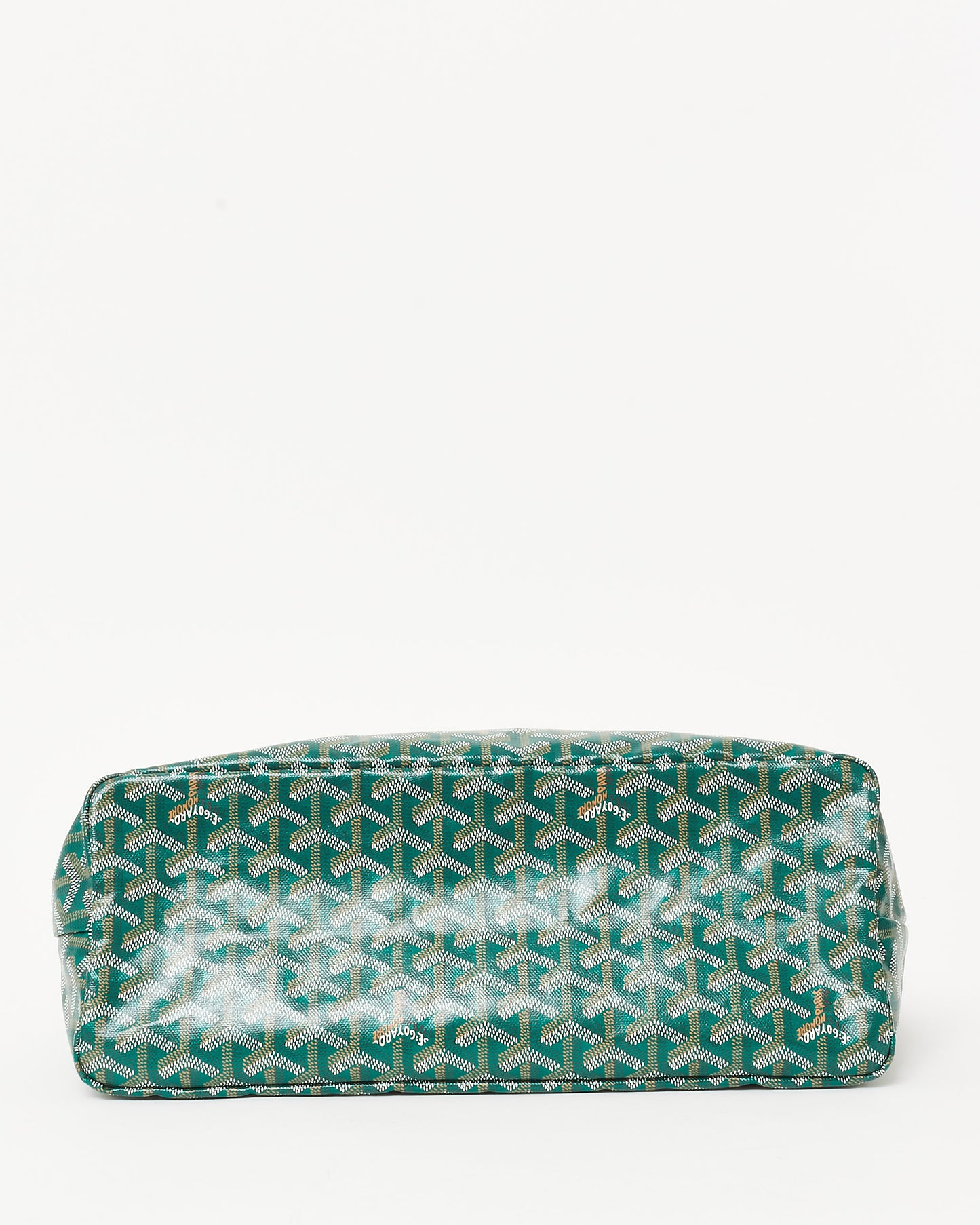 Goyard Green Goyardine Coated Canvas Boheme Hobo Bag