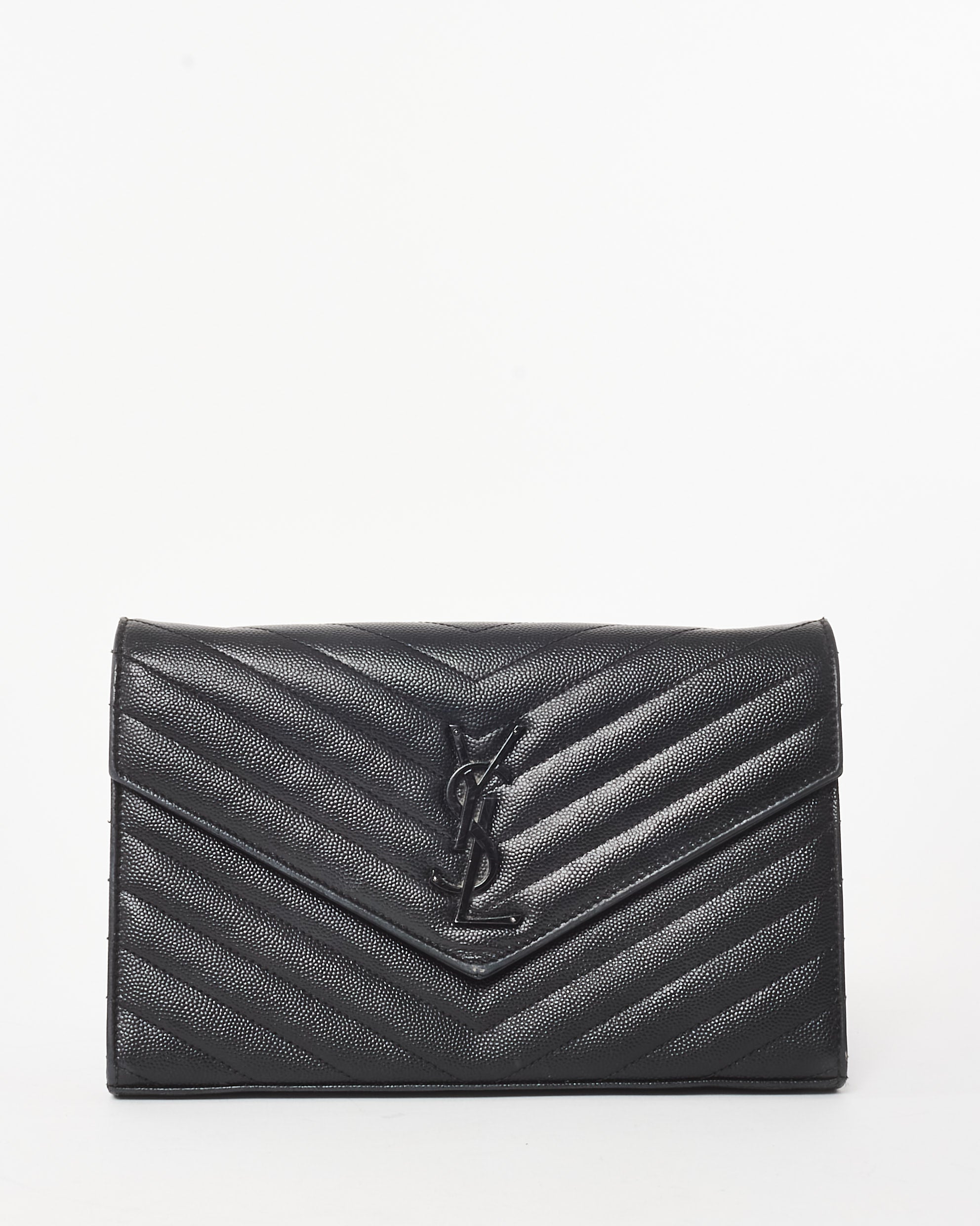 monogram envelope chain wallet ysl