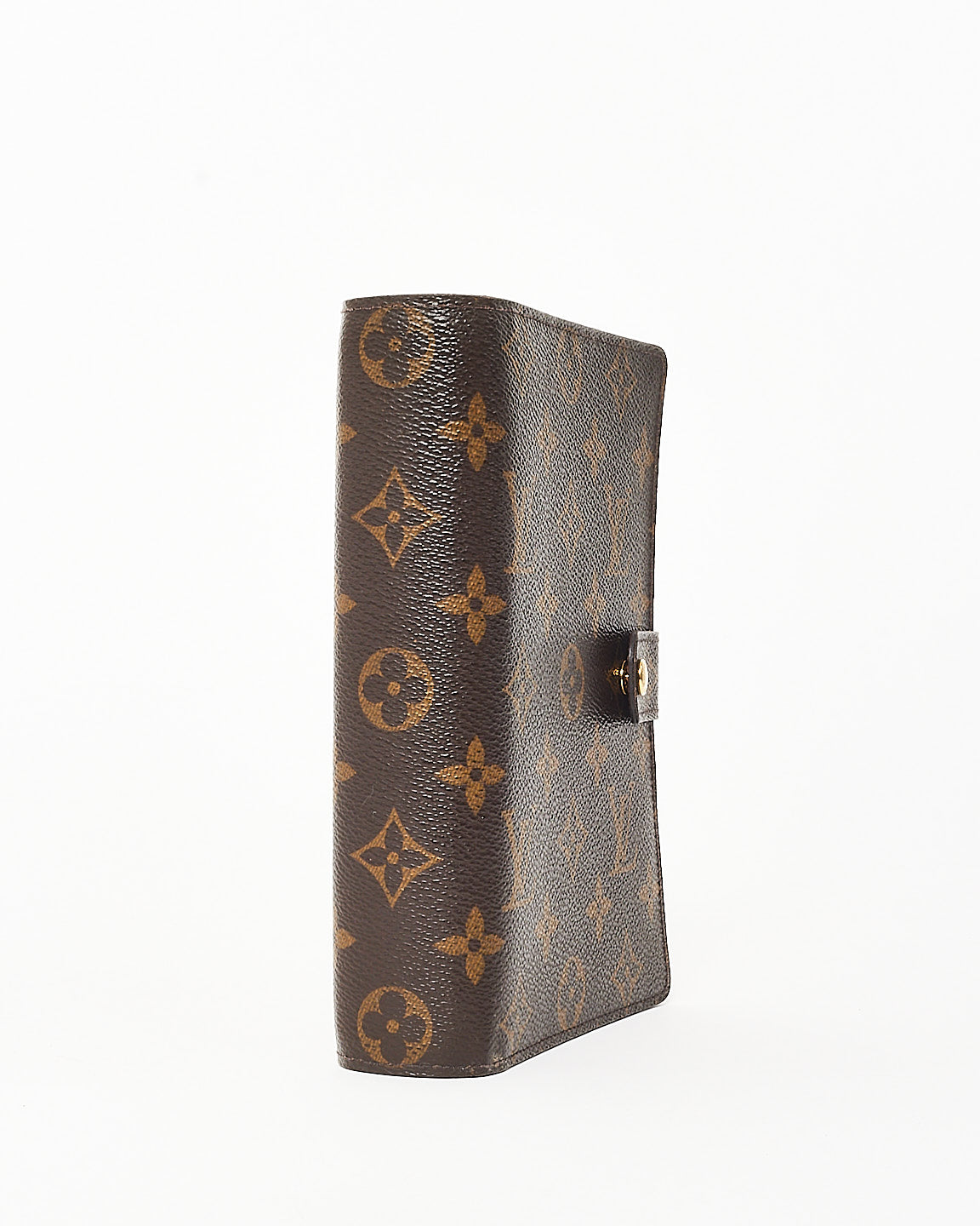 Louis Vuitton Monogram Medium Ring Agenda Cover w/ Initials