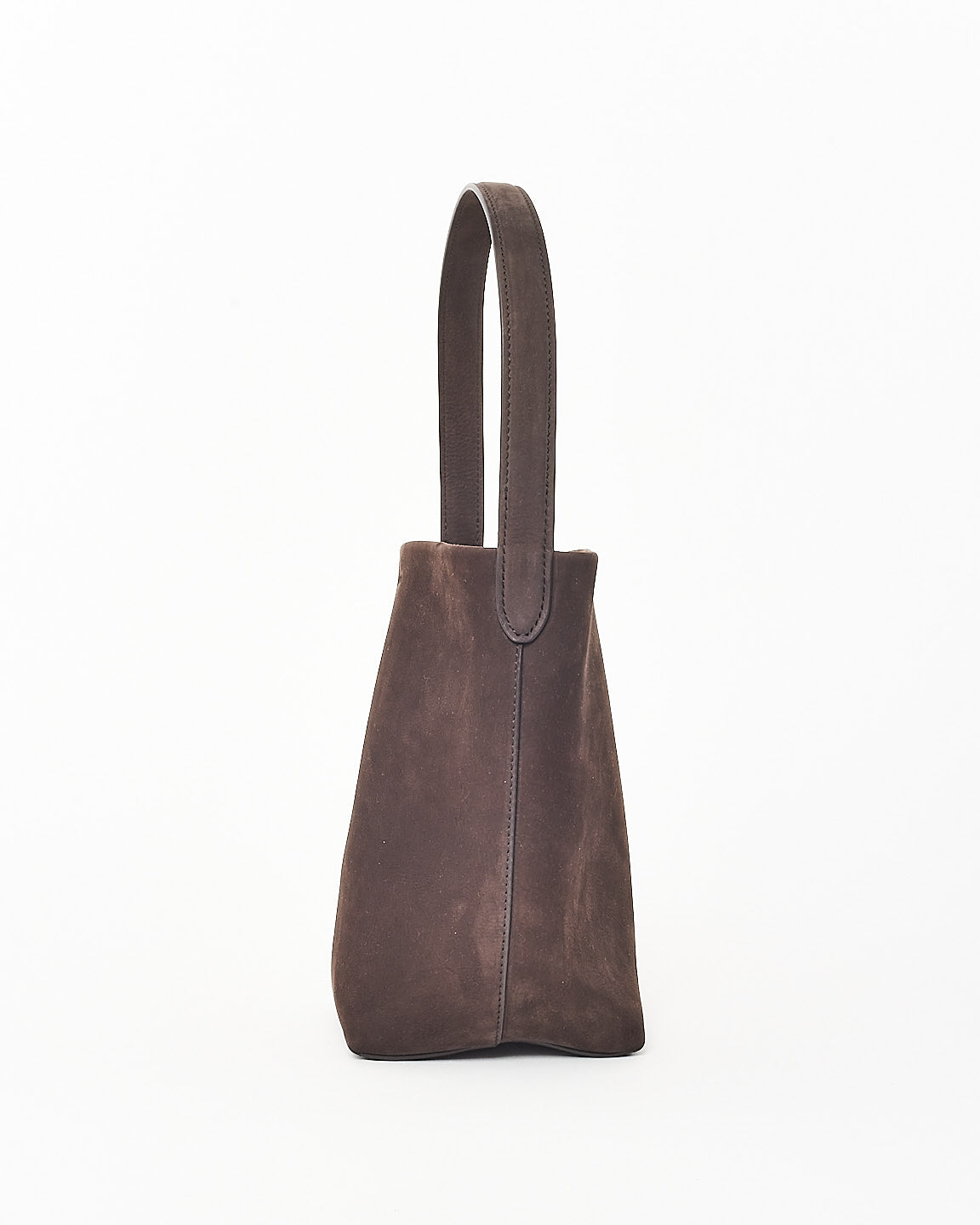 The Row Brown Suede Small N/S Park Tote Bag