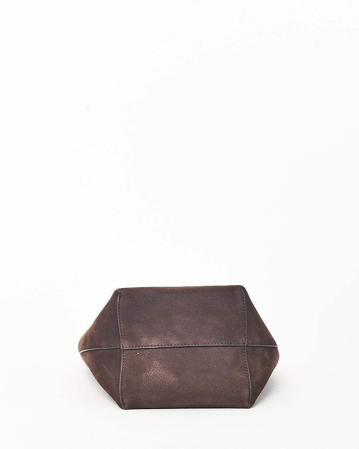 The Row Brown Suede Small N/S Park Tote Bag