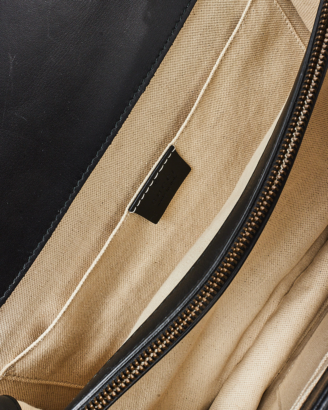 Gucci Black/Green/Red Leather Large Sylvie Web Dionysus Bag