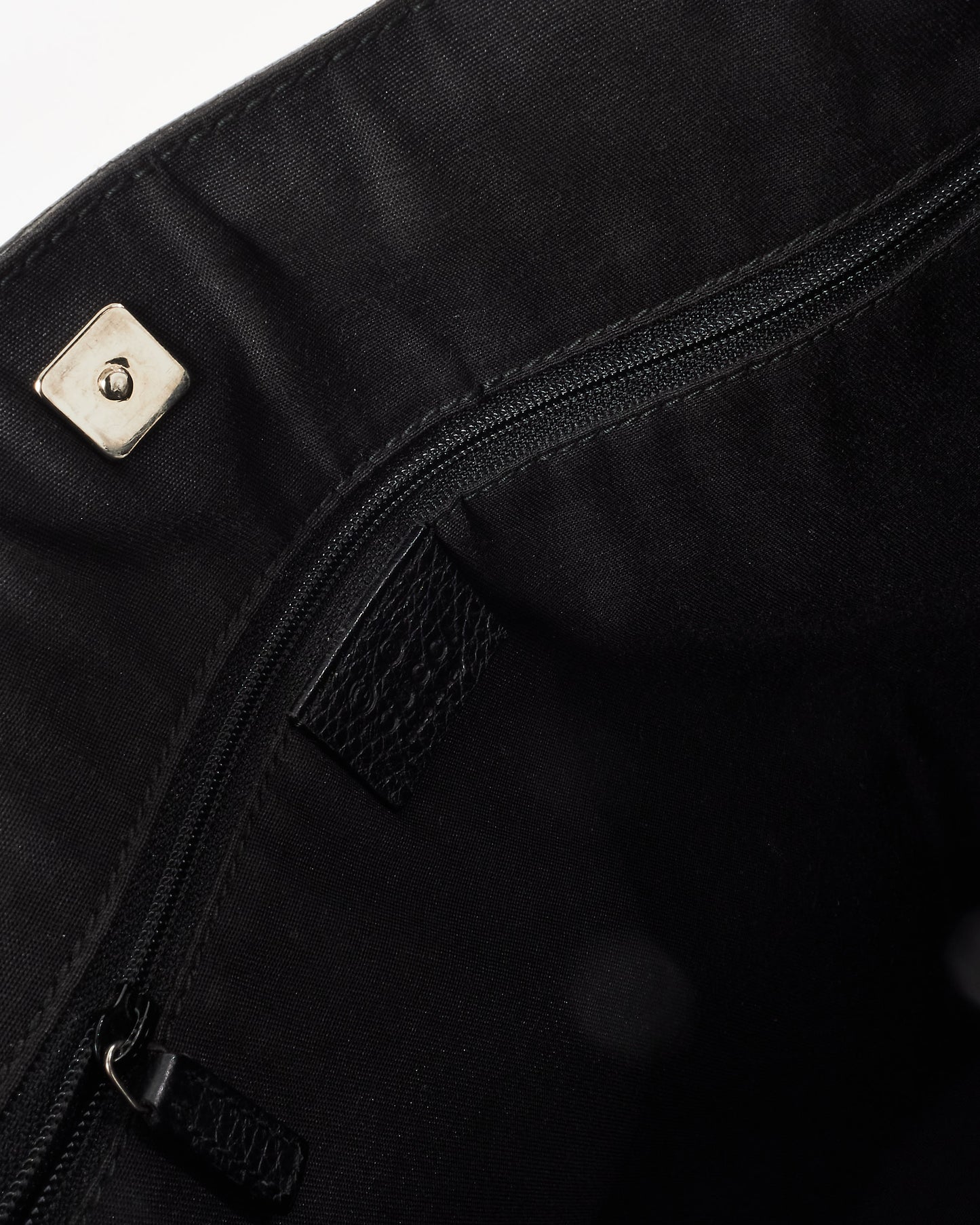 Gucci Black Monogram GG Canvas Abbey Large D-Ring Tote Bag