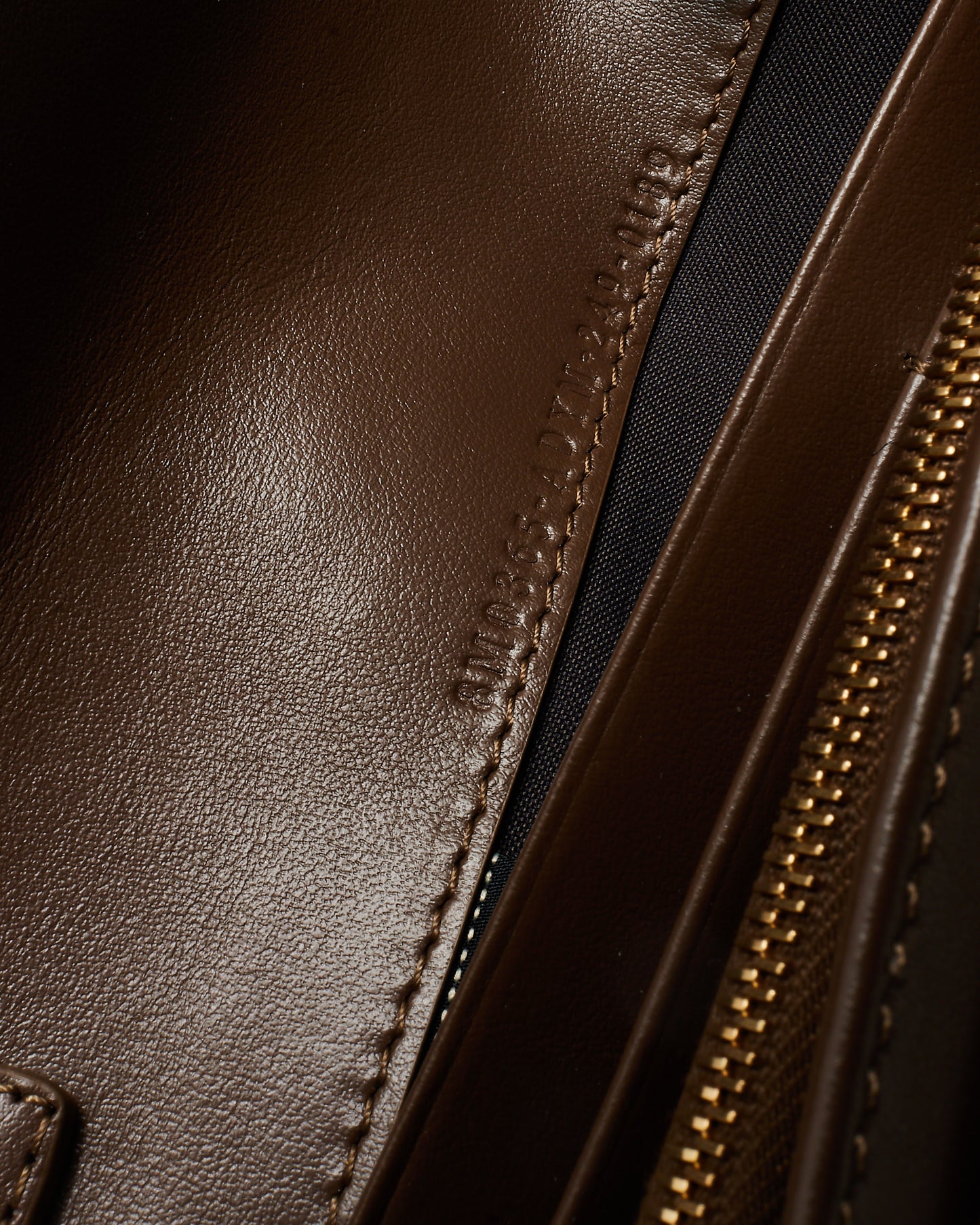 Fendi Brown and Black FF Embossed Leather Diamonds Continental Wallet with Chain Bag