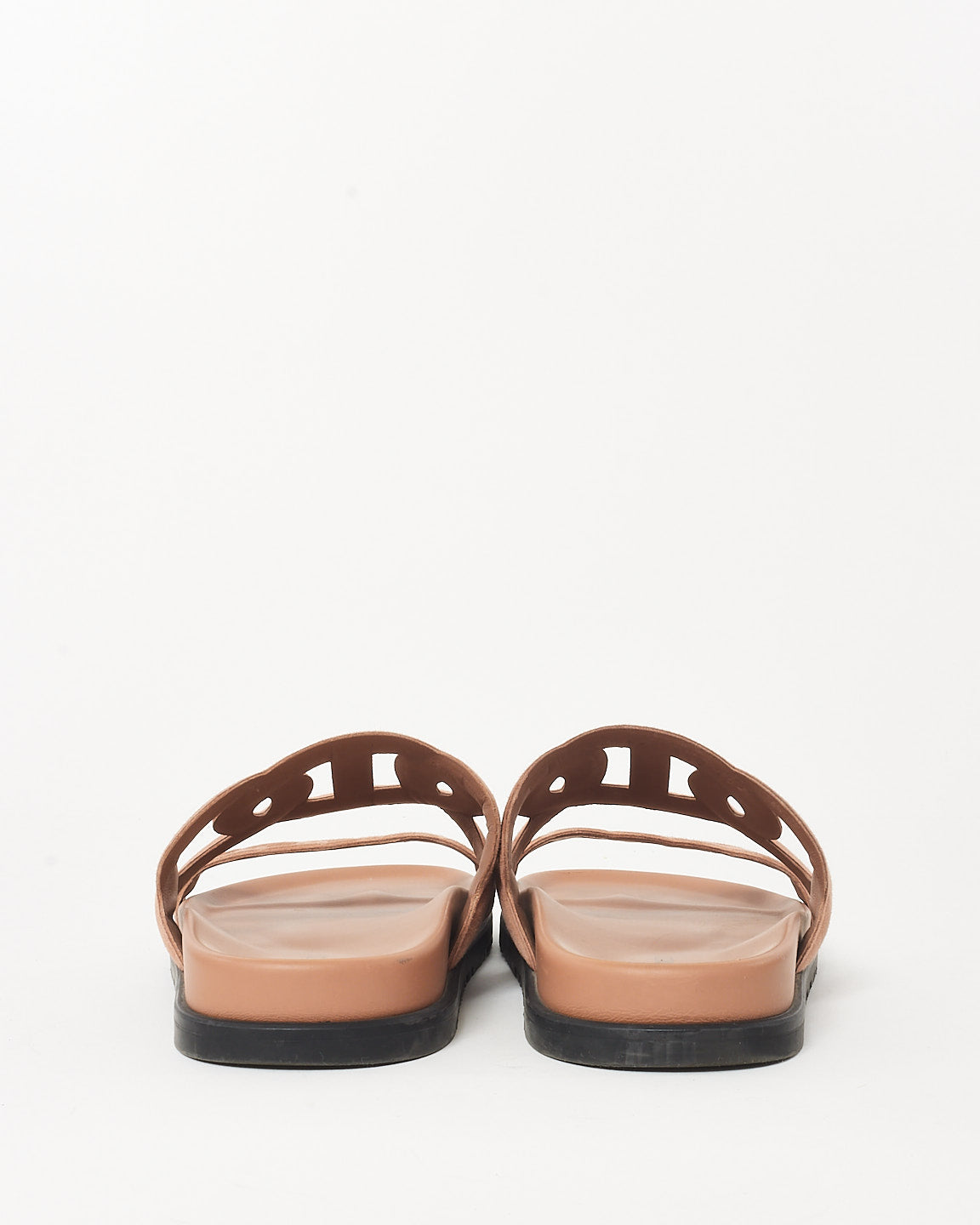 Hermès Beige Argile Suede Extra Sandals - 38.5