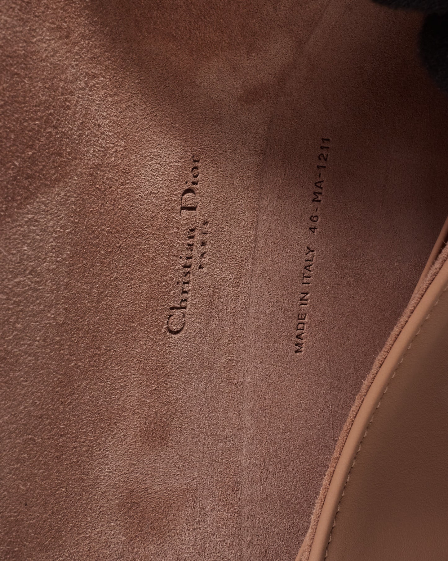 Dior Beige Ultra Matte Cannage Leather Wallet on Chain Crossbody Bag