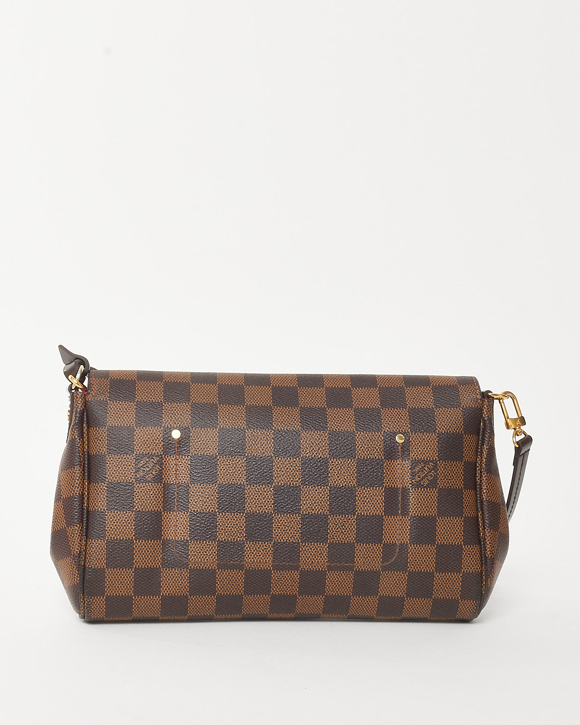 Louis Vuitton Damier Ebene Coated Canvas Favorite MM Crossbody Bag