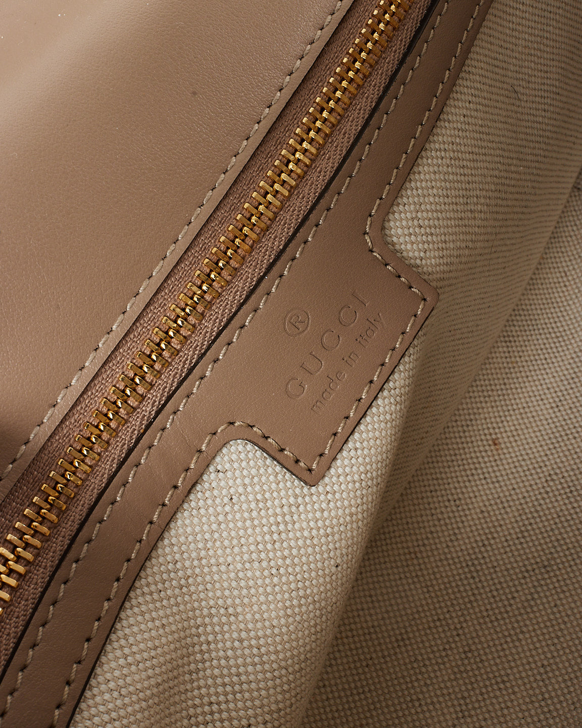 Gucci Taupe Matelassé Chevron Leather Small GG Marmont Shoulder Bag