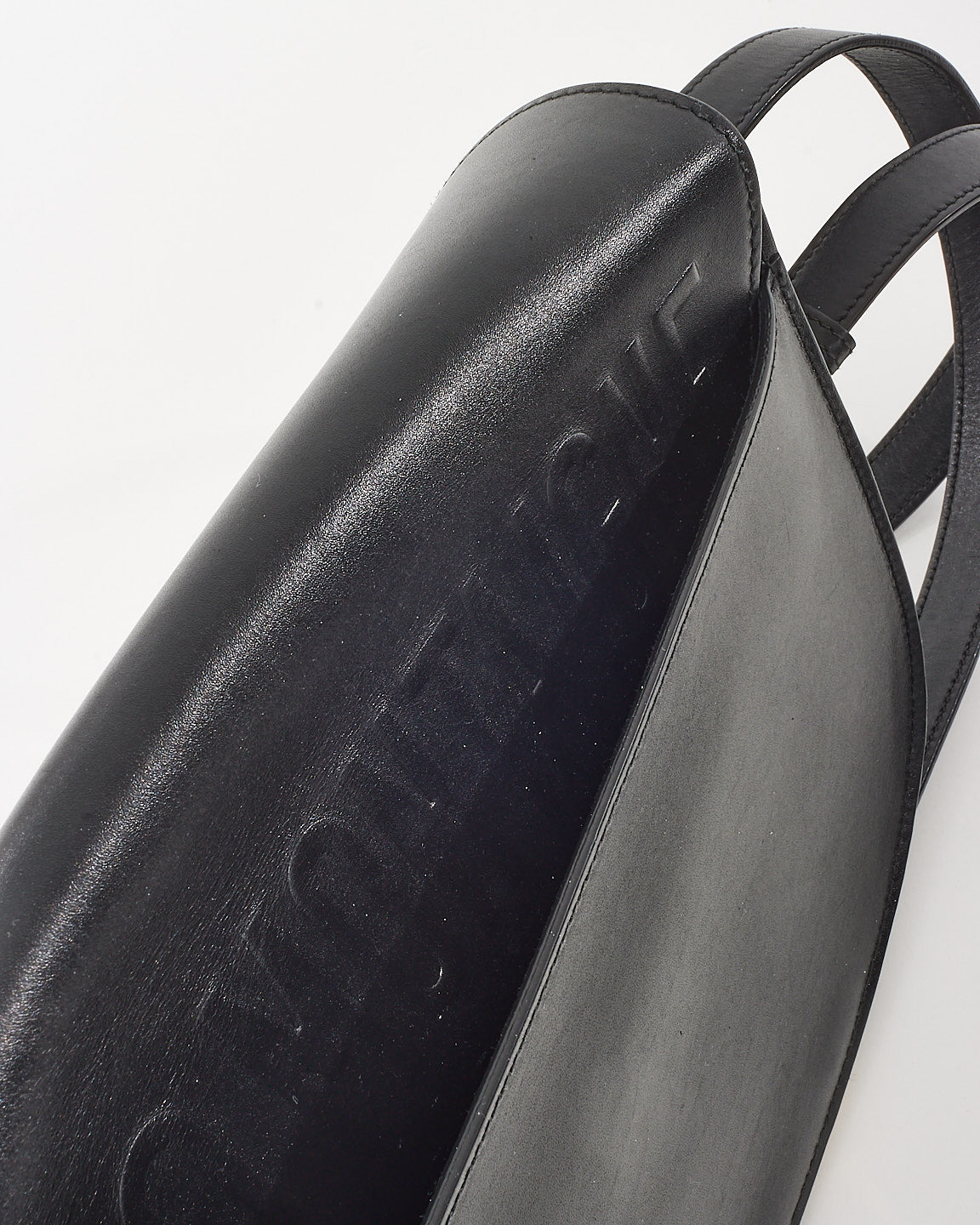 Dior Black Smooth Leather Medium Bobby Bag