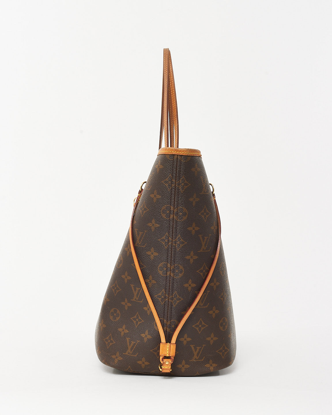 Louis Vuitton Monogram Coated Canvas Neverfull GM Bag/ NO POUCH