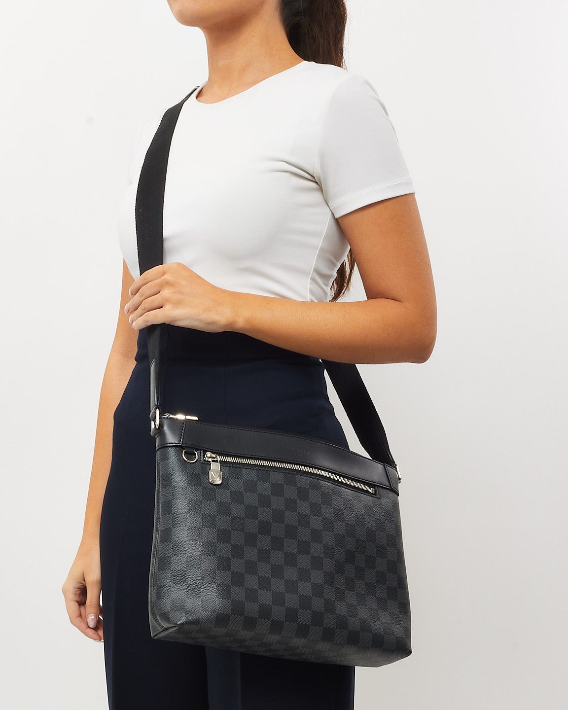 Louis Vuitton Damier Graphite Mick PM Crossbody Bag