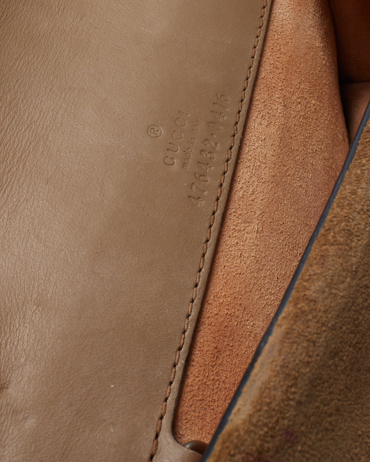 Gucci Beige GG Supreme Canvas Super Mini Dionysus Bag