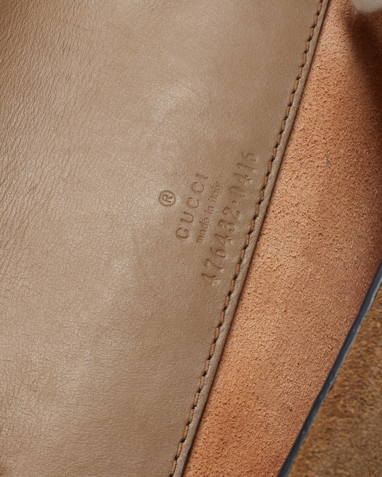 Gucci Beige GG Supreme Canvas Super Mini Dionysus Bag