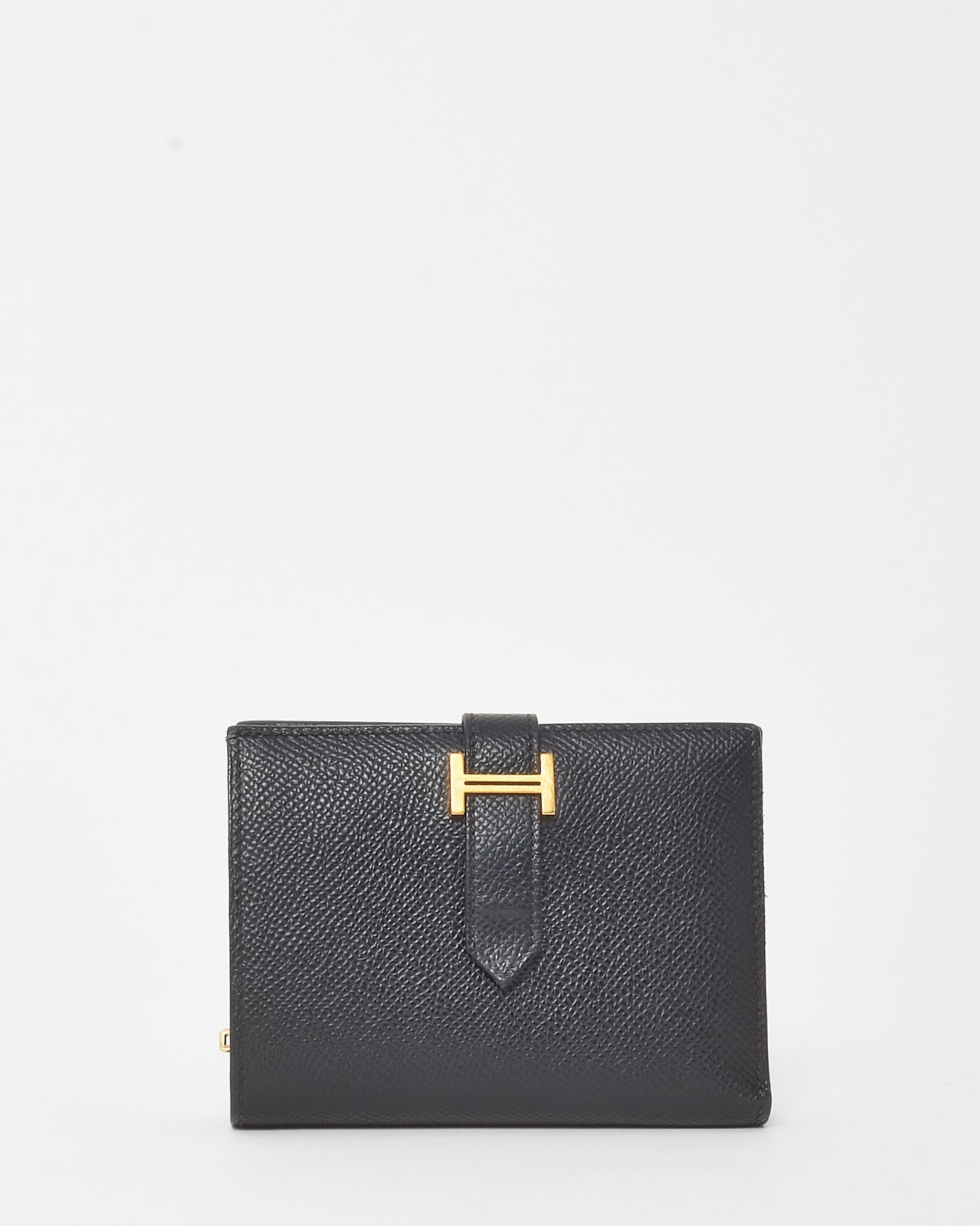 Petit sac Caro en cuir gris (pierre) Dior avec détails dorés