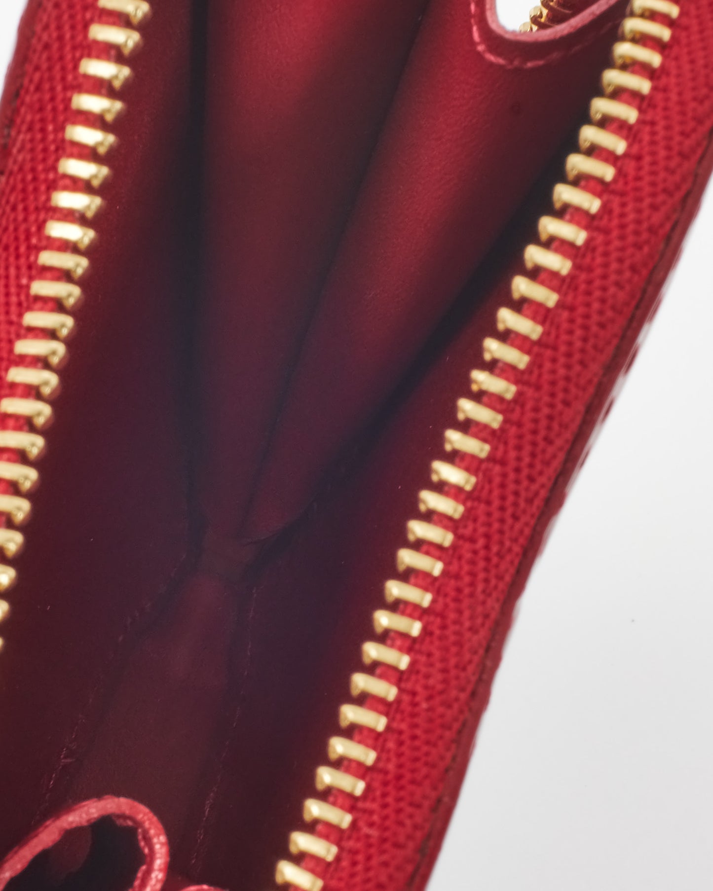 Louis Vuitton Red Pomme D'Amour Monogram Vernis Heart Coin-Purse Key Chain