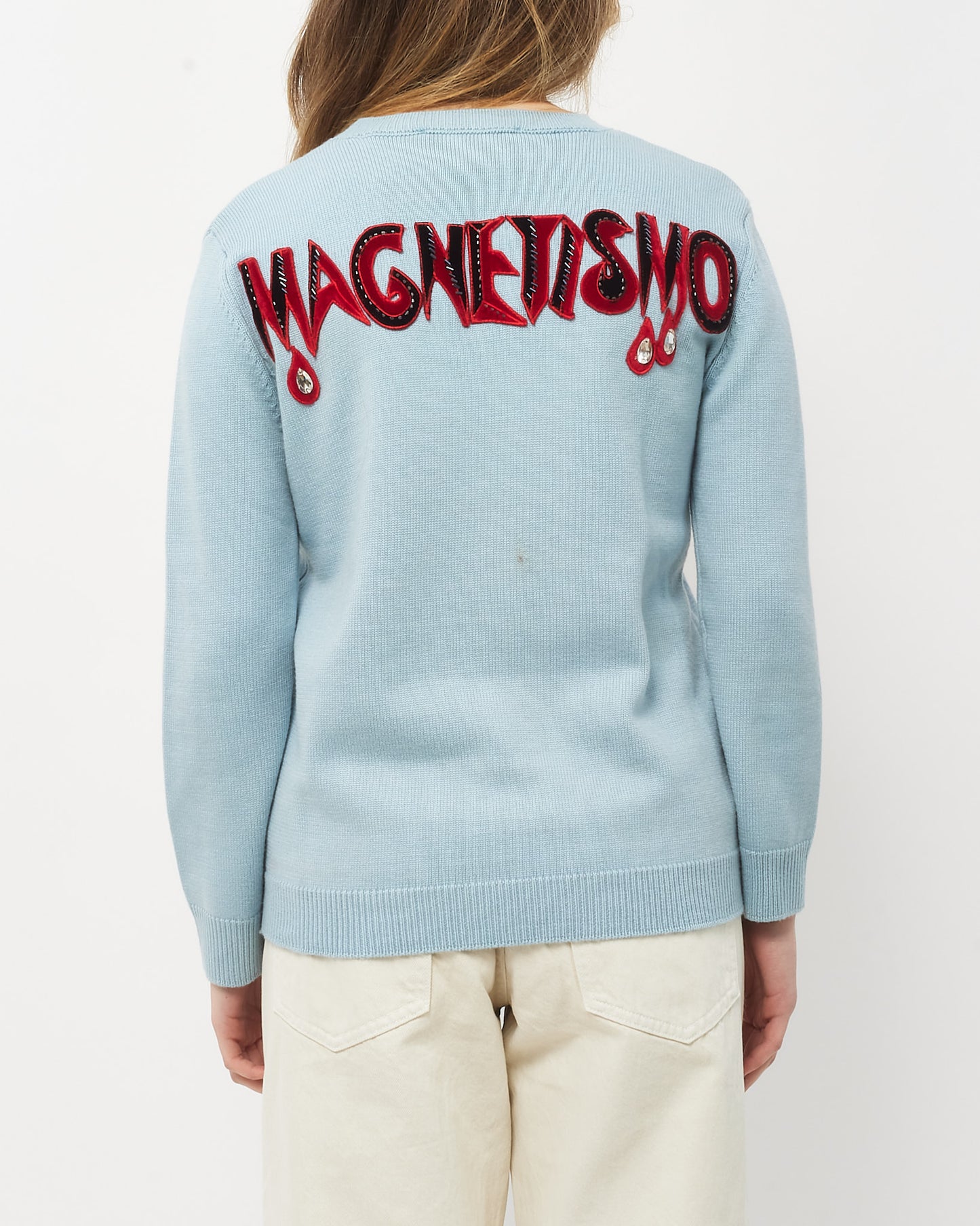 Gucci x Disney Blue Snow White Knit Sweater - S