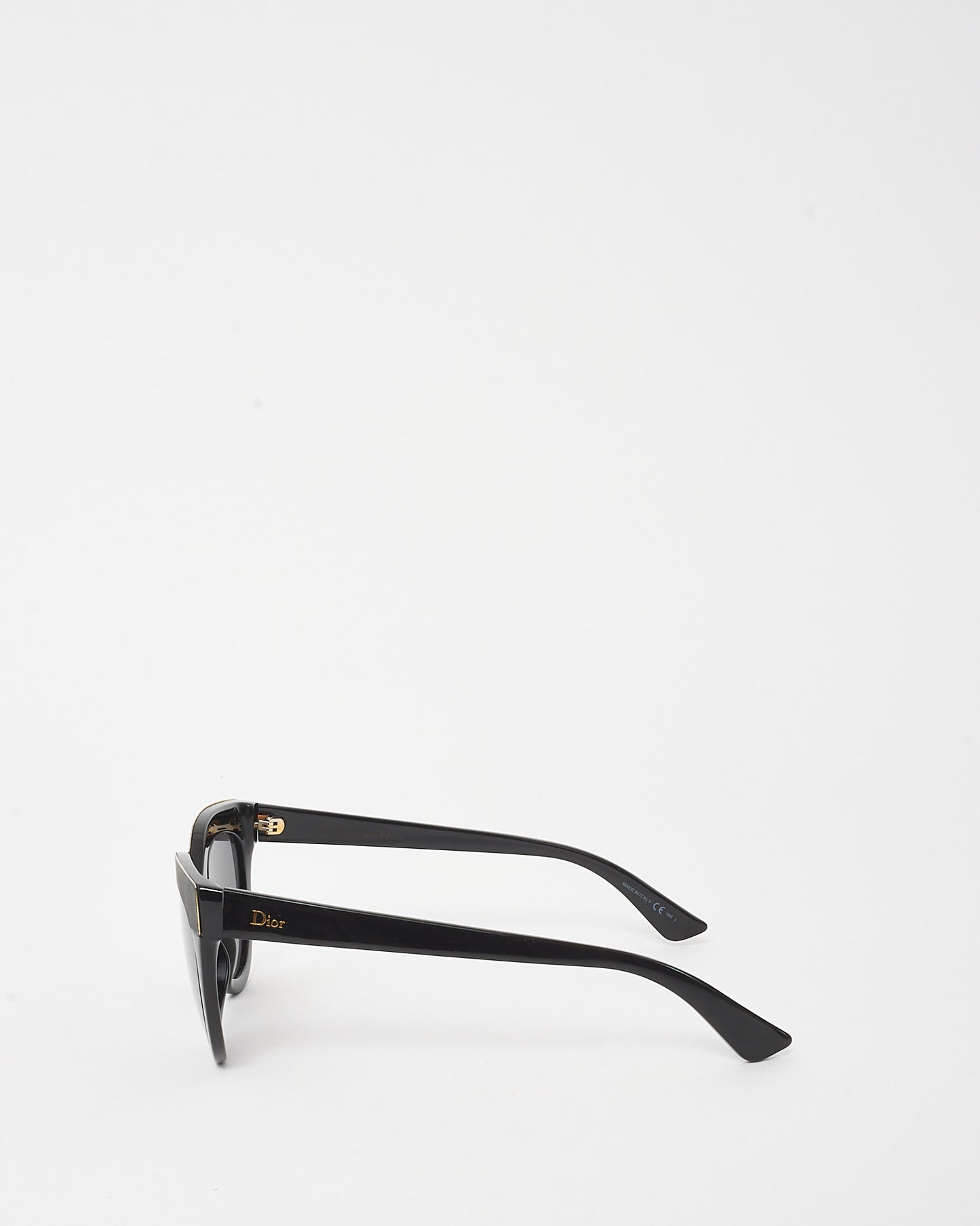 Dior Black Acetate DiorSoft1 Cat Eye Sunglasses