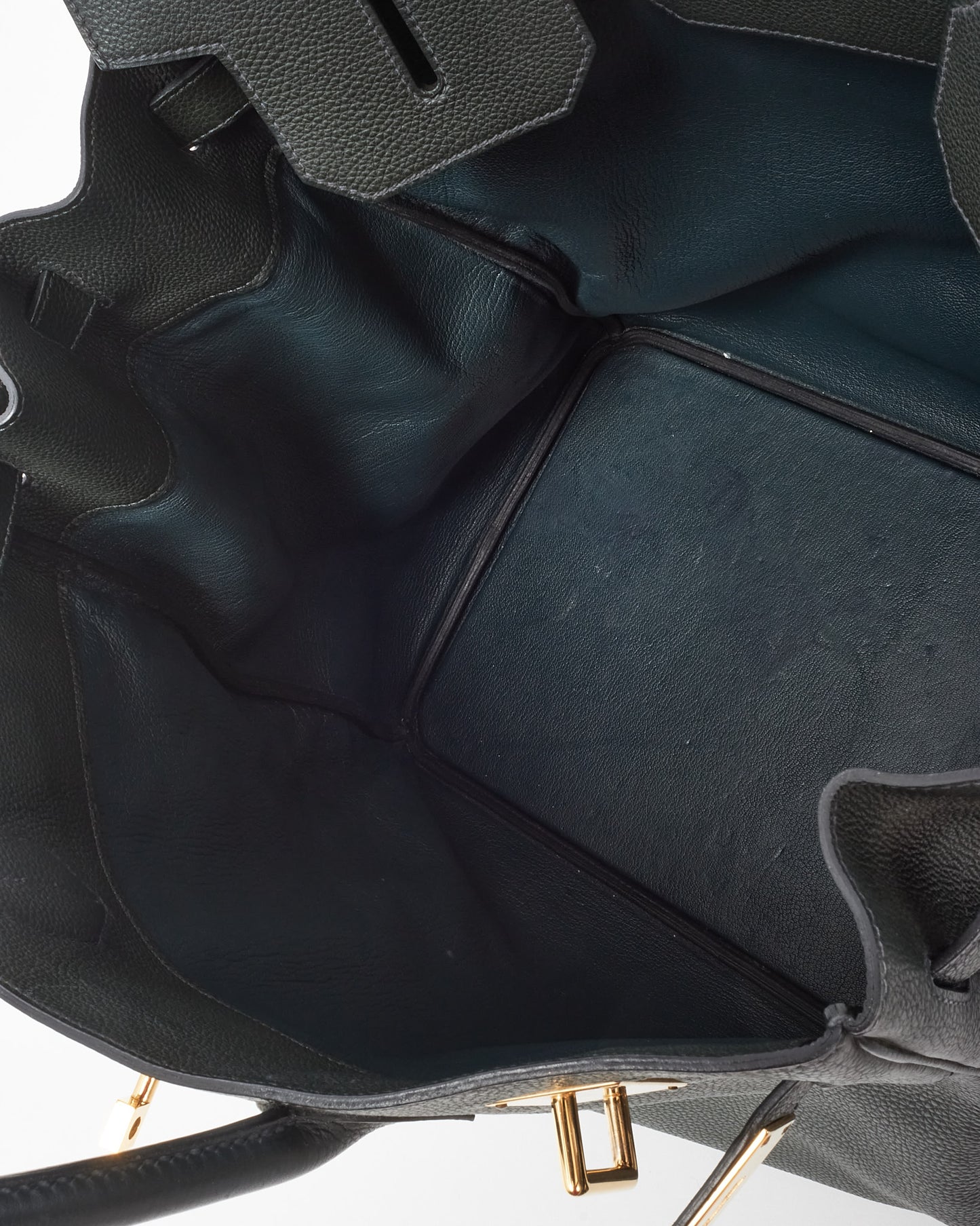 Hermès Dark Blue Togo Leather Birkin 40 HAC GHW