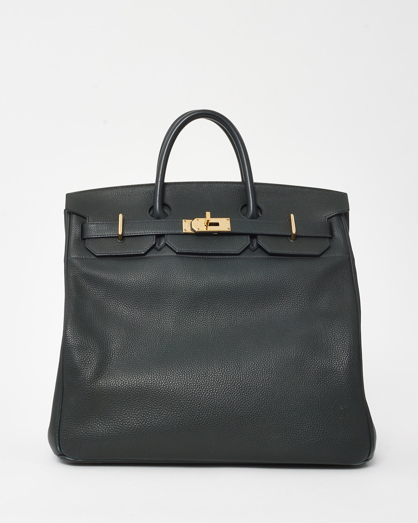 Hermès Dark Blue Togo Leather Birkin 40 HAC GHW