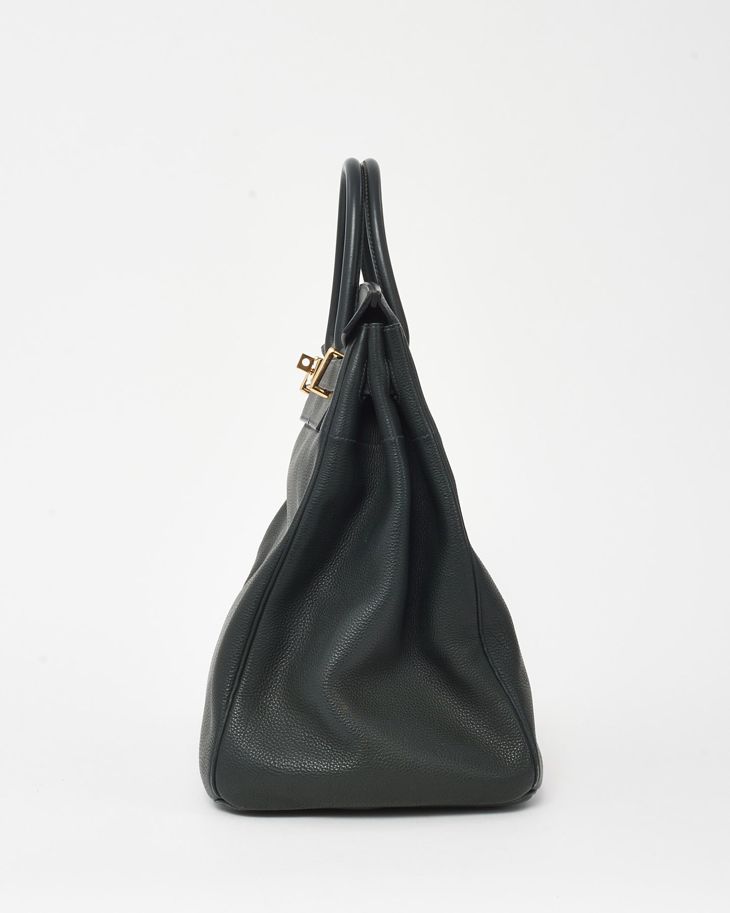 Hermès Dark Blue Togo Leather Birkin 40 HAC GHW