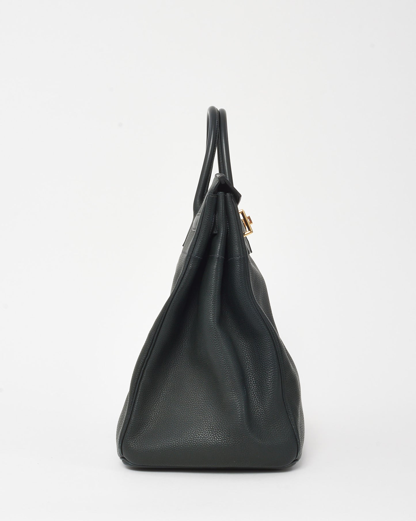 Hermès Dark Blue Togo Leather Birkin 40 HAC GHW