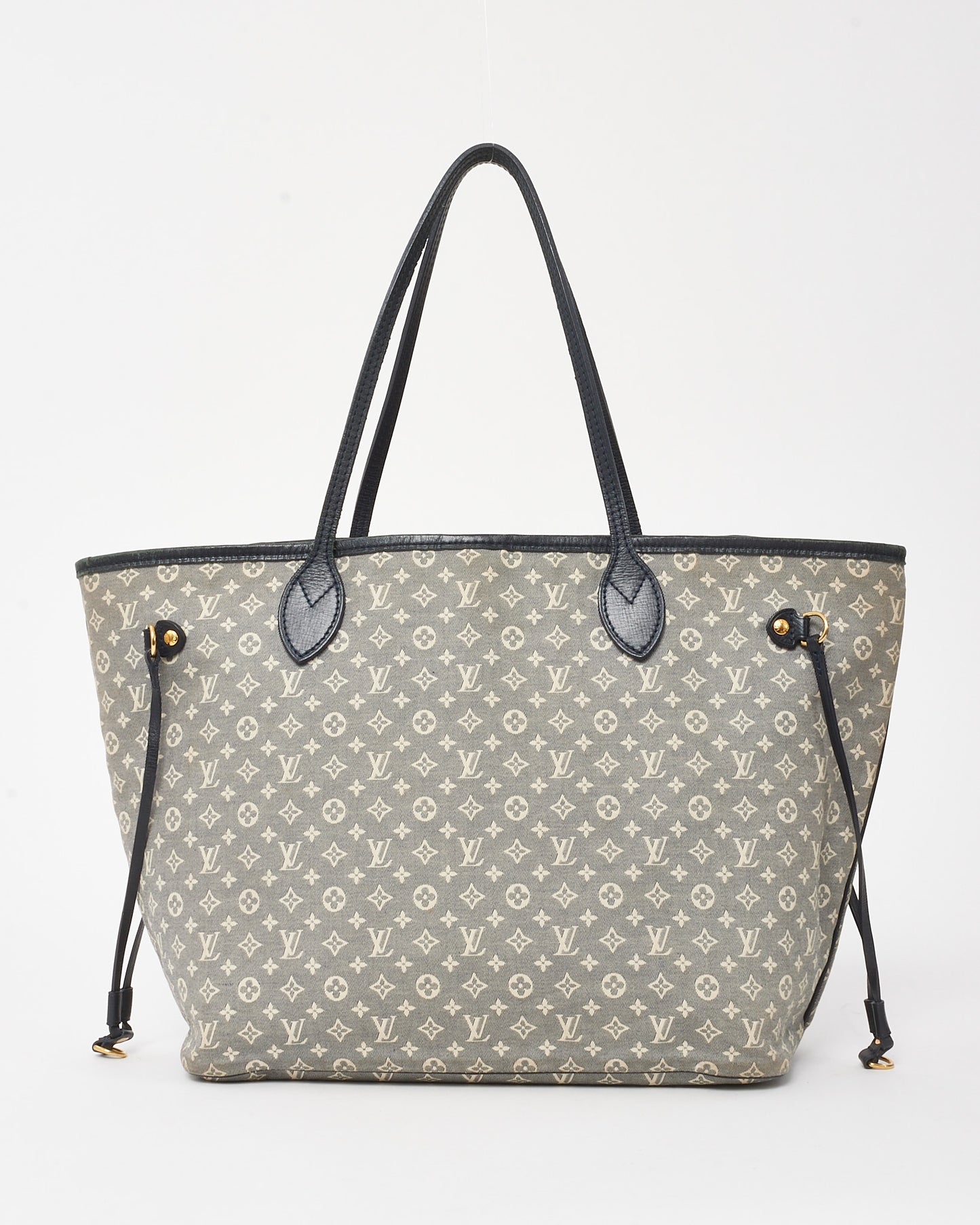 Louis Vuitton Blue Monogram Idylle Mini Lin Canvas Neverfull MM