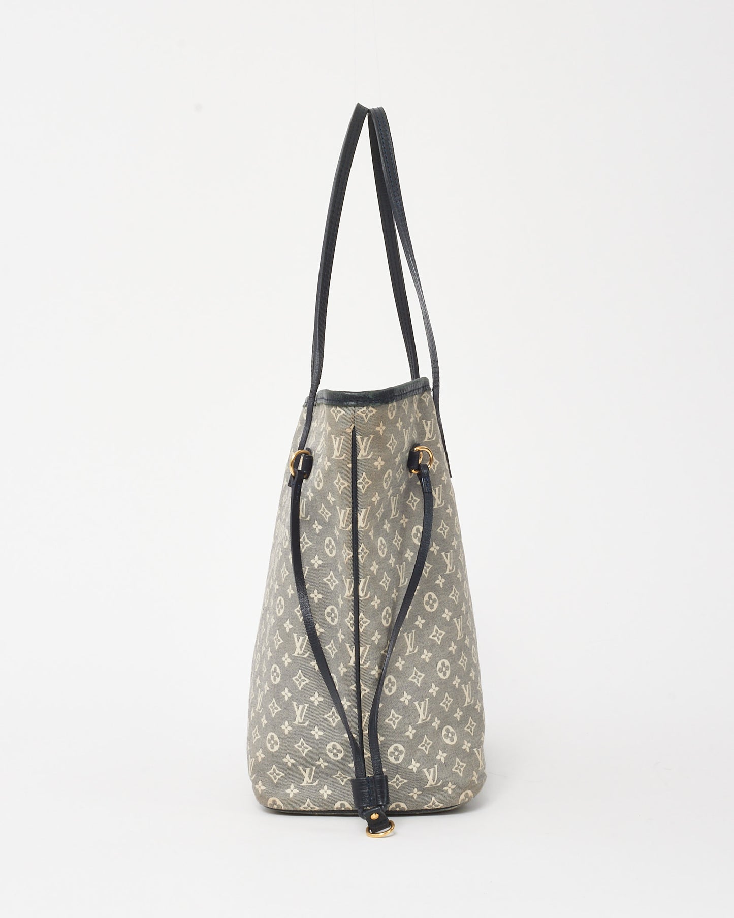 Louis Vuitton Blue Monogram Idylle Mini Lin Canvas Neverfull MM