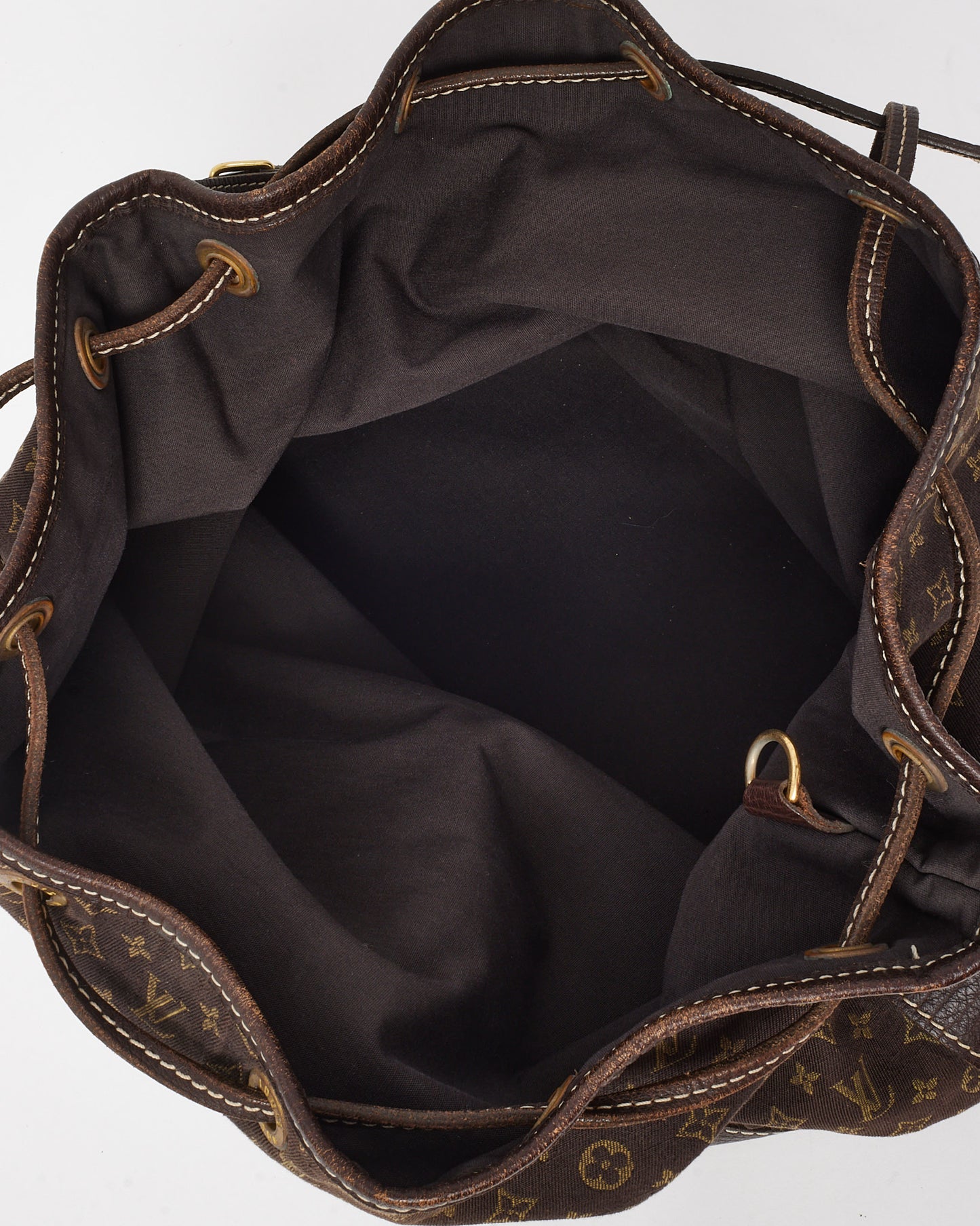 Louis Vuitton Brown Monogram Mini Lin Canvas Noe GM Bag