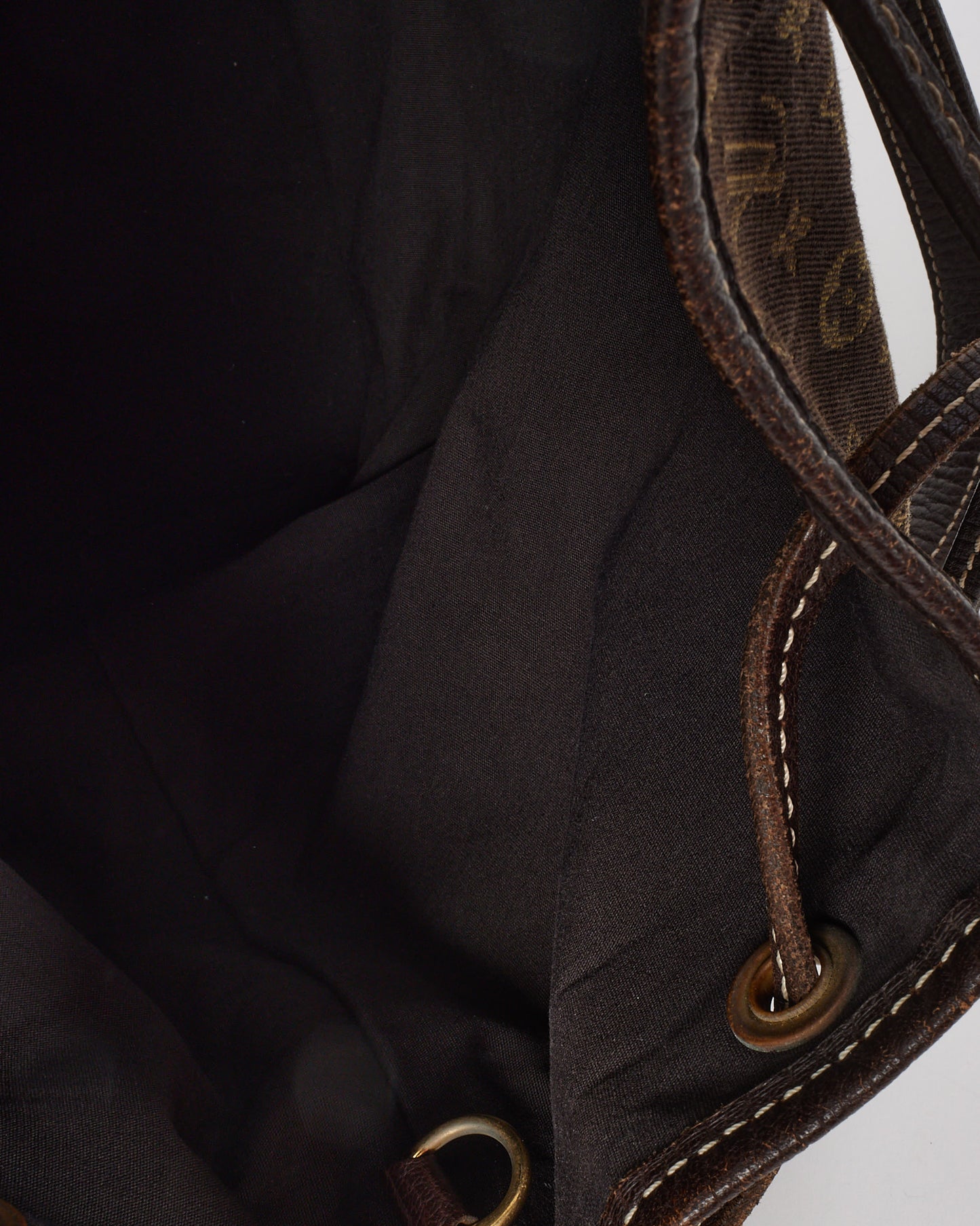 Louis Vuitton Brown Monogram Mini Lin Canvas Noe GM Bag