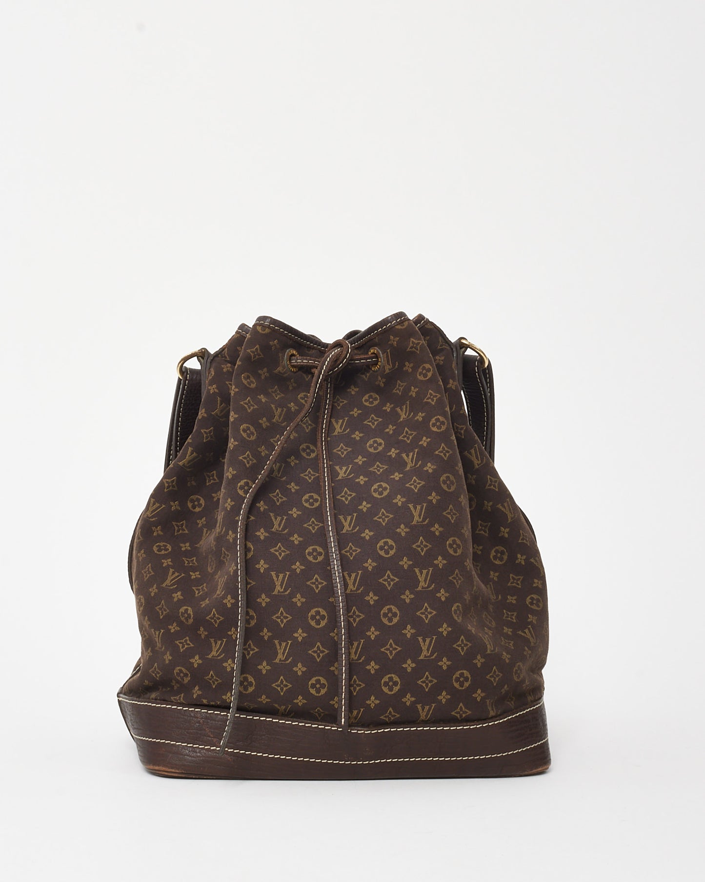 Louis Vuitton Brown Monogram Mini Lin Canvas Noe GM Bag