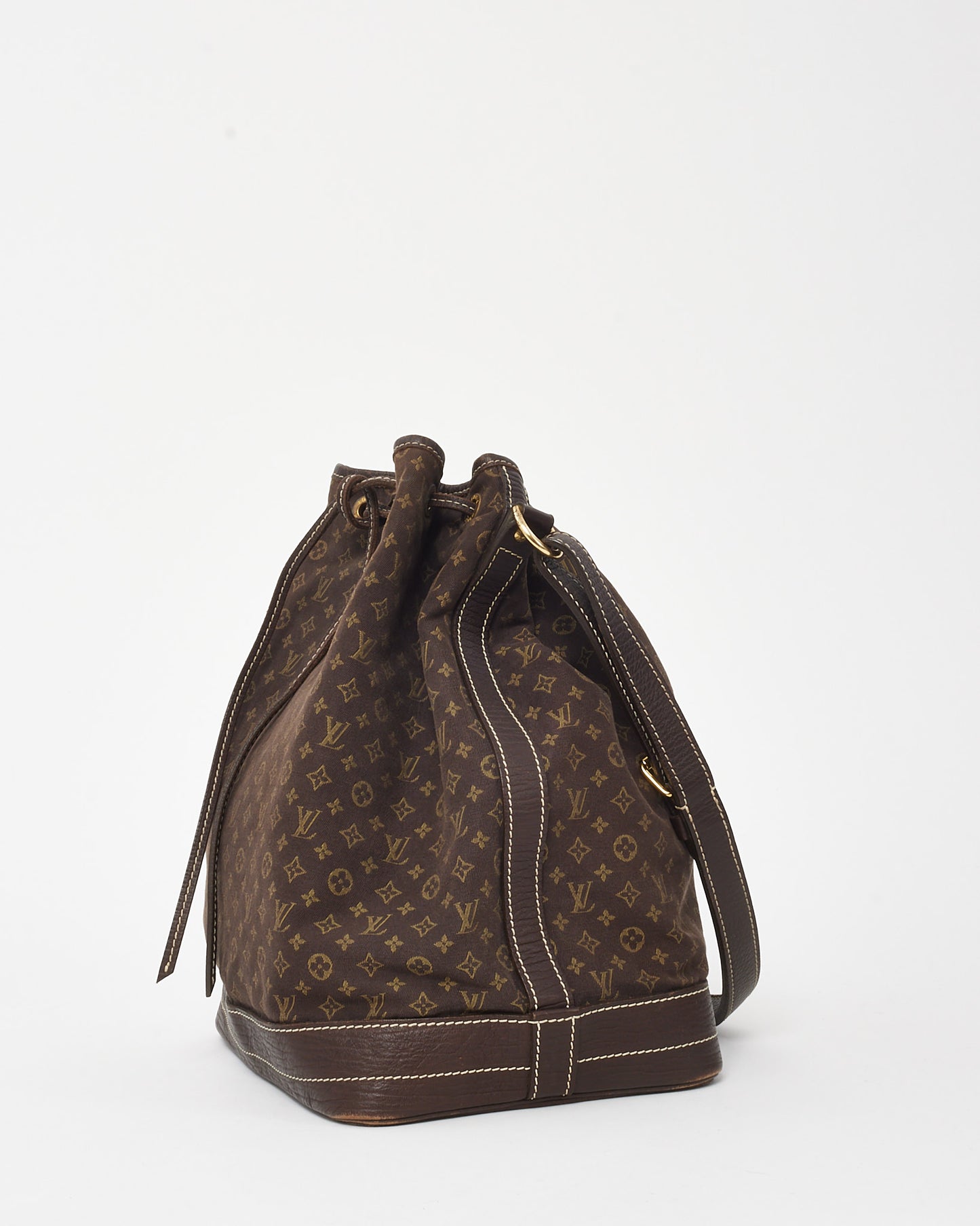 Louis Vuitton Brown Monogram Mini Lin Canvas Noe GM Bag
