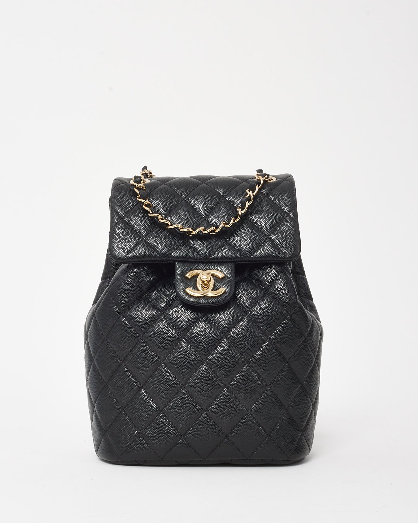 Chanel Black Caviar Leather Mini Urban Spirit NM Backpack GHW