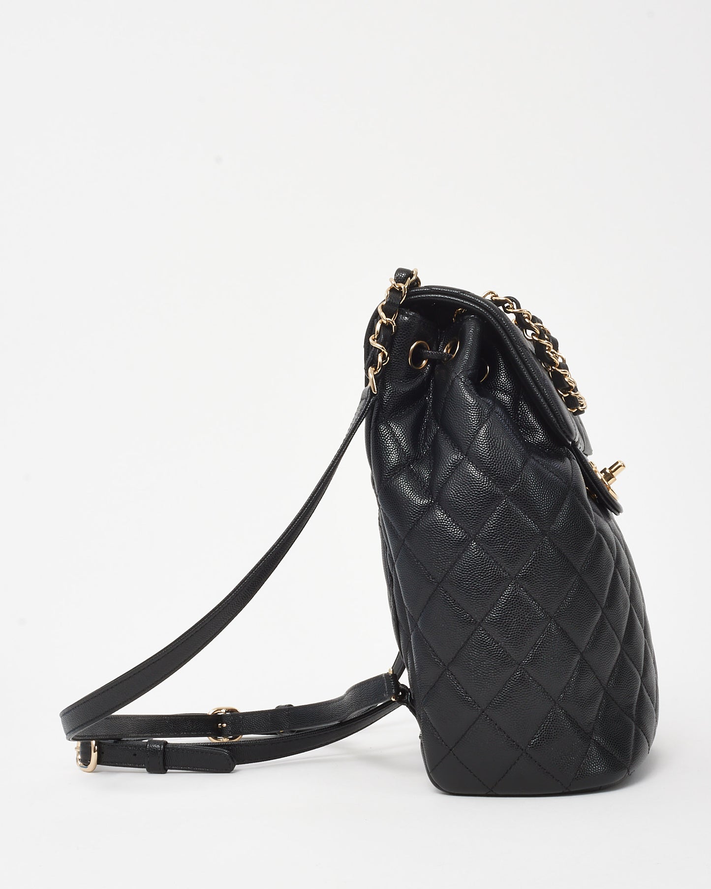 Chanel Black Caviar Leather Mini Urban Spirit NM Backpack GHW