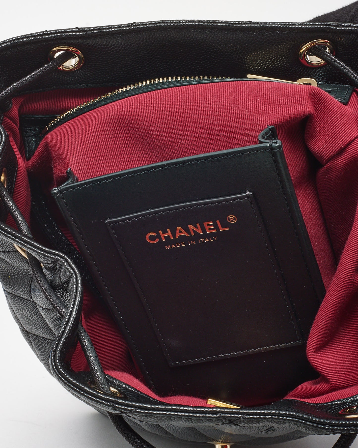 Chanel Black Caviar Leather Mini Urban Spirit NM Backpack GHW