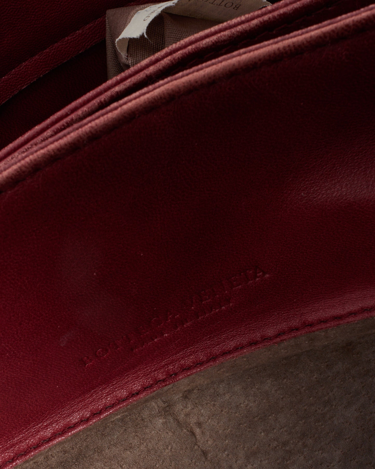 Bottega Veneta Burgundy Red Intrecciato Leather Medium Roma Tote Bag