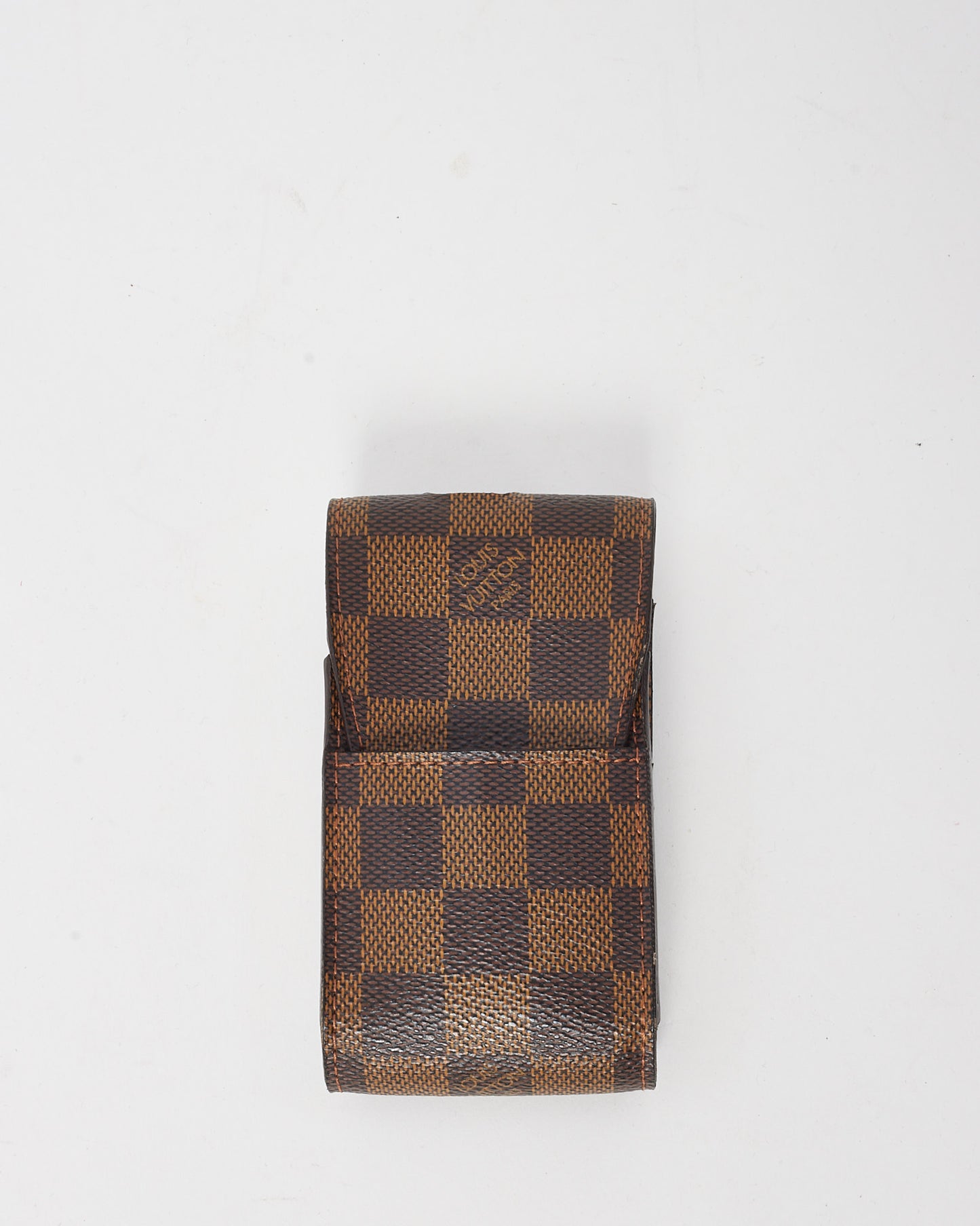 Louis Vuitton Damier Ebene Coated Canvas Etui Cigarette Case Pouch