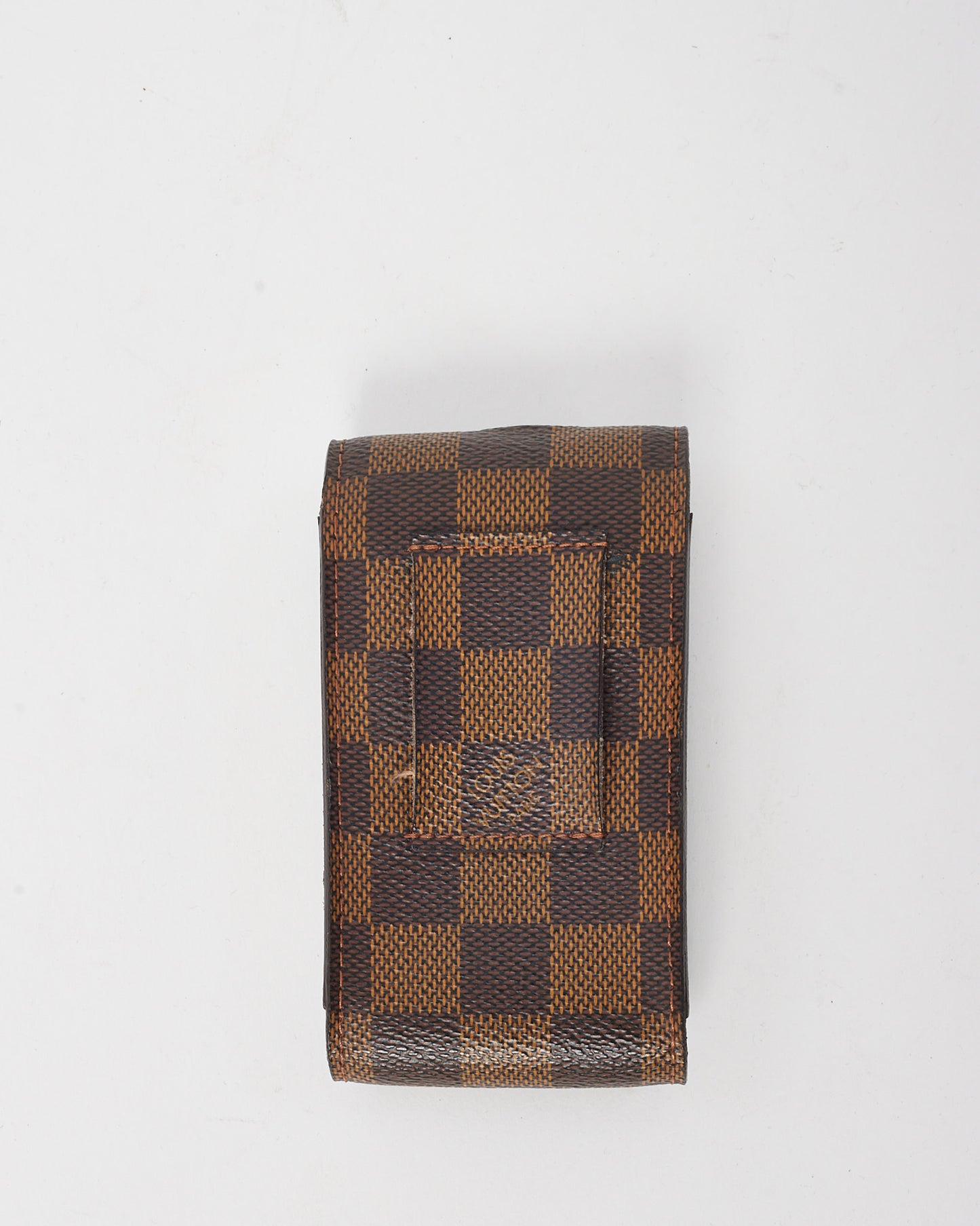 Louis Vuitton Damier Ebene Coated Canvas Etui Cigarette Case Pouch