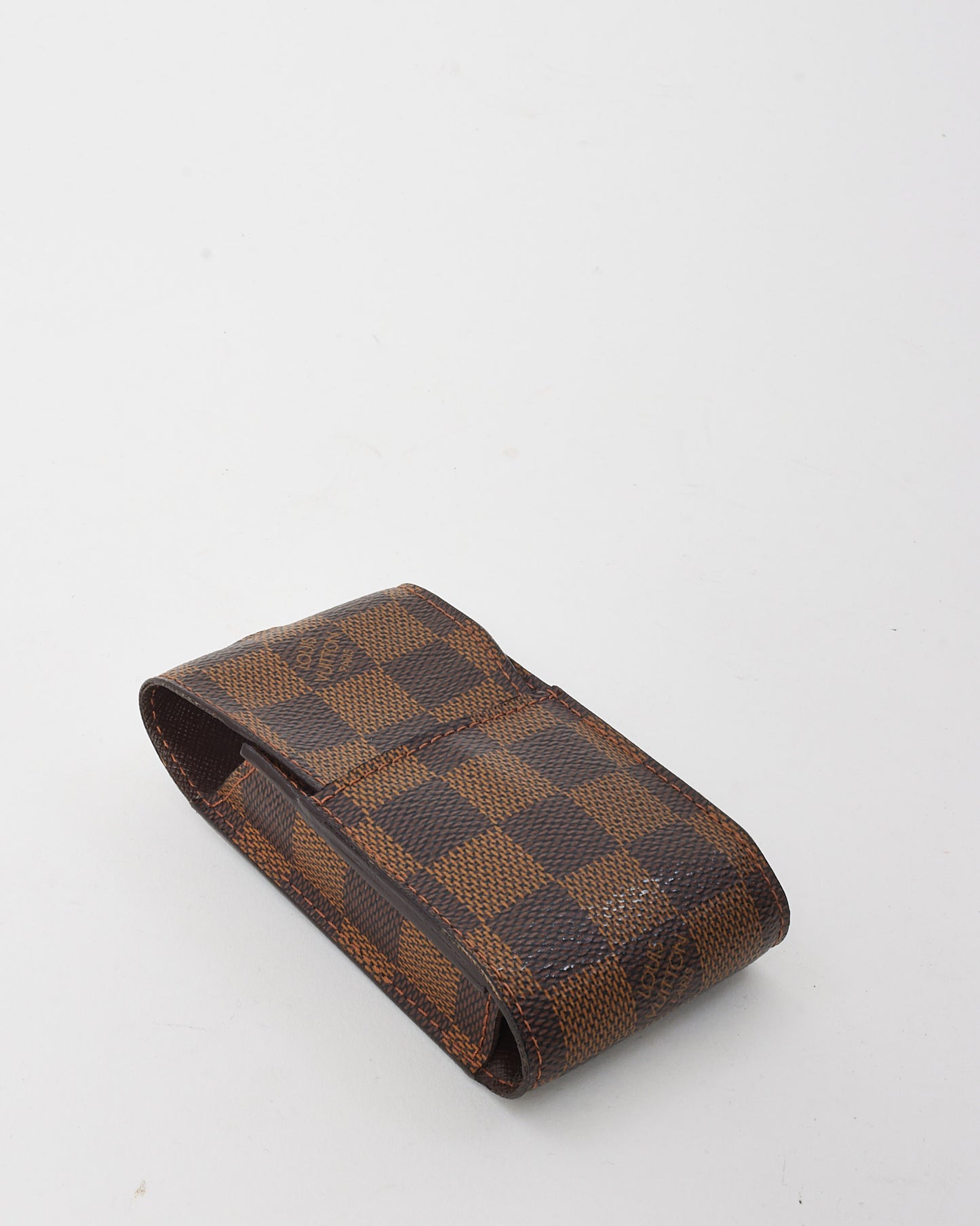 Louis Vuitton Damier Ebene Coated Canvas Etui Cigarette Case Pouch