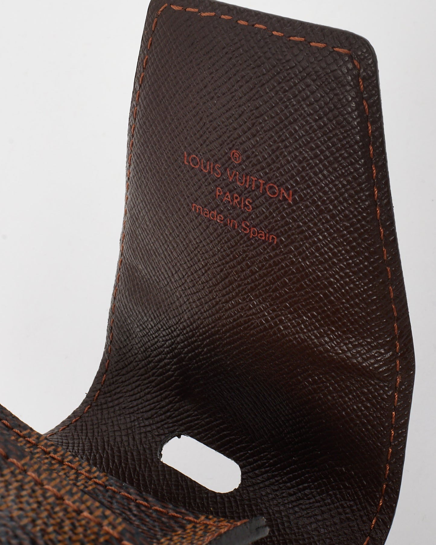 Louis Vuitton Damier Ebene Coated Canvas Etui Cigarette Case Pouch