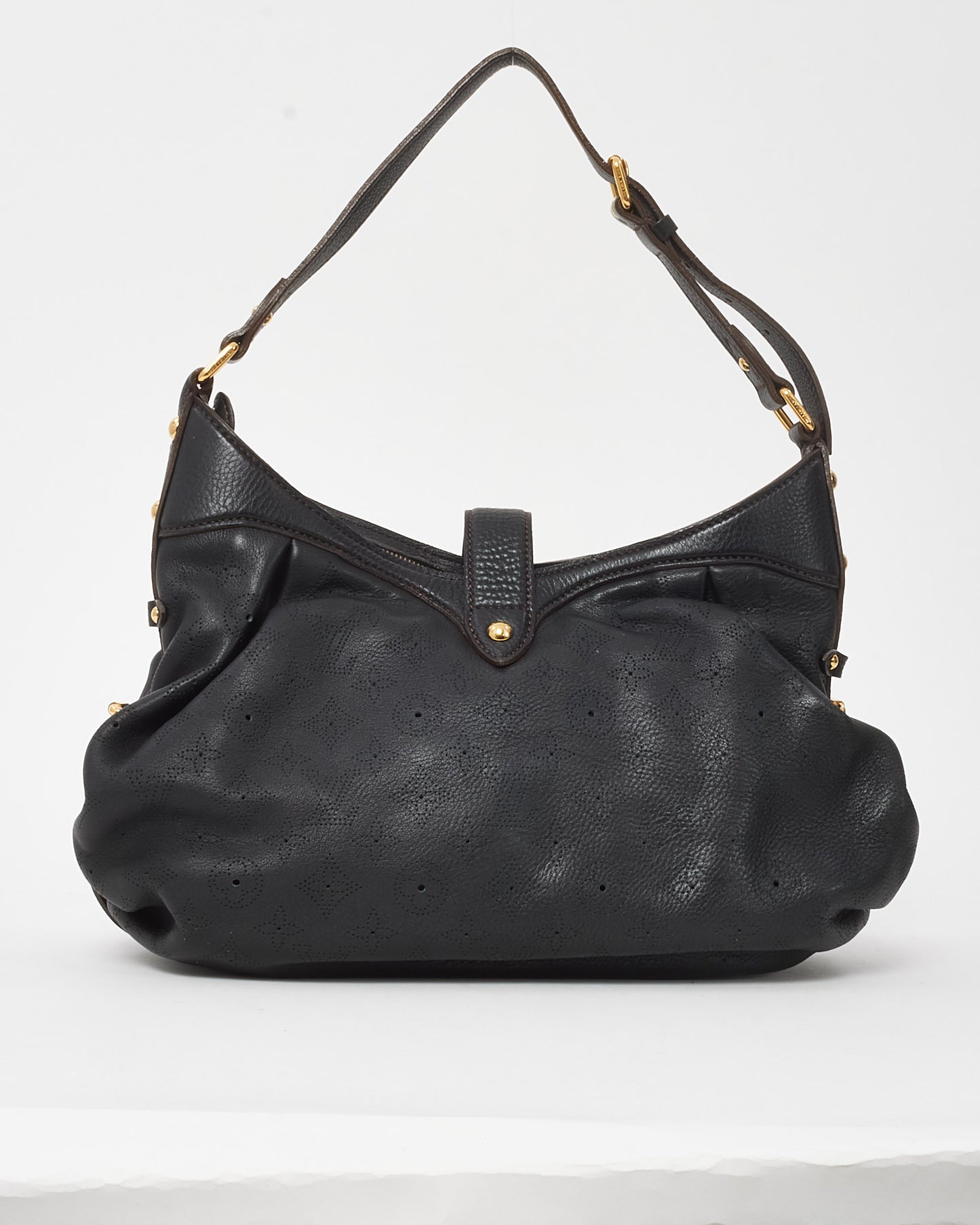 Louis Vuitton Black Monogram Mahina XS Shoulder Bag